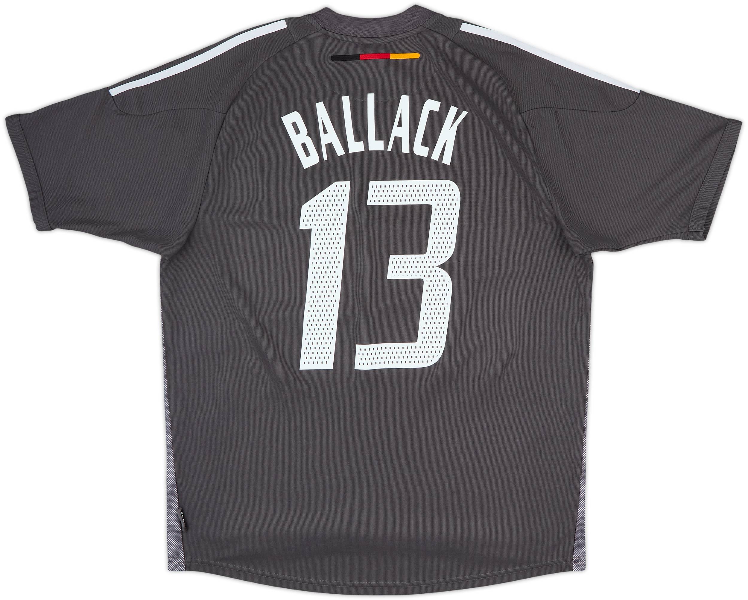 2002-04 Germany Away Shirt Ballack #13 - 9/10 - (L)