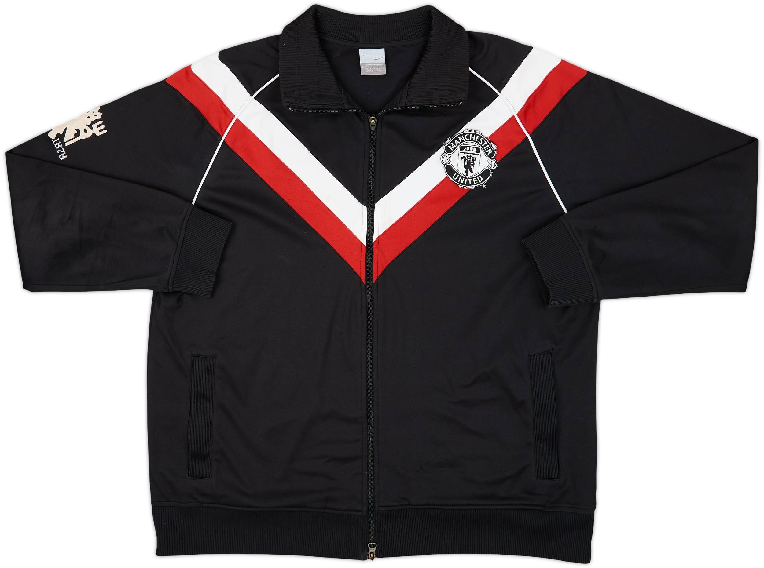 ウェア Manchester United track jacket NIKE 2007-08 Manchester United Nike Track Jacket - 8/10 - (M)