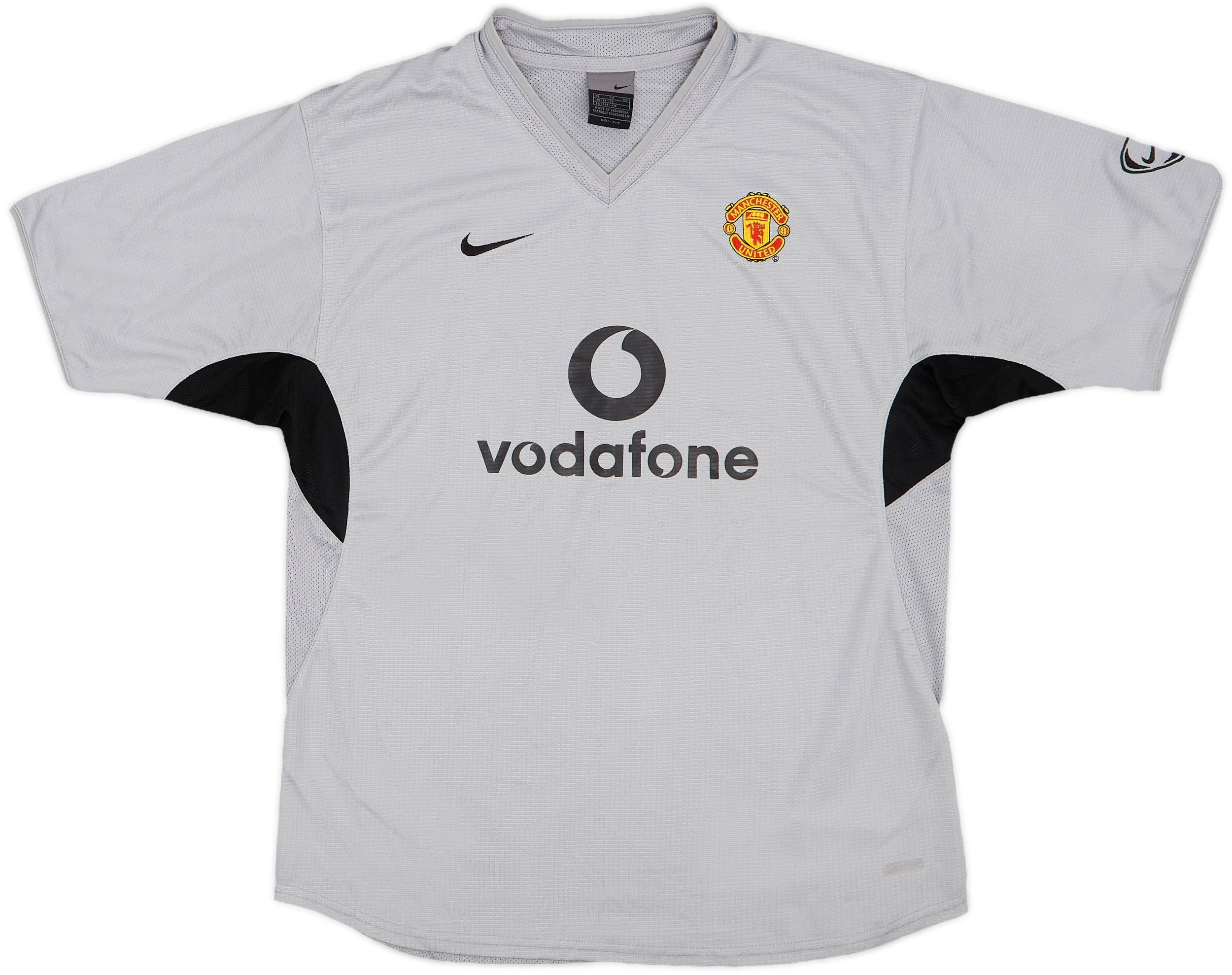 2003-04 Manchester United Nike Training Shirt - 7/10 - (XL.Boys)