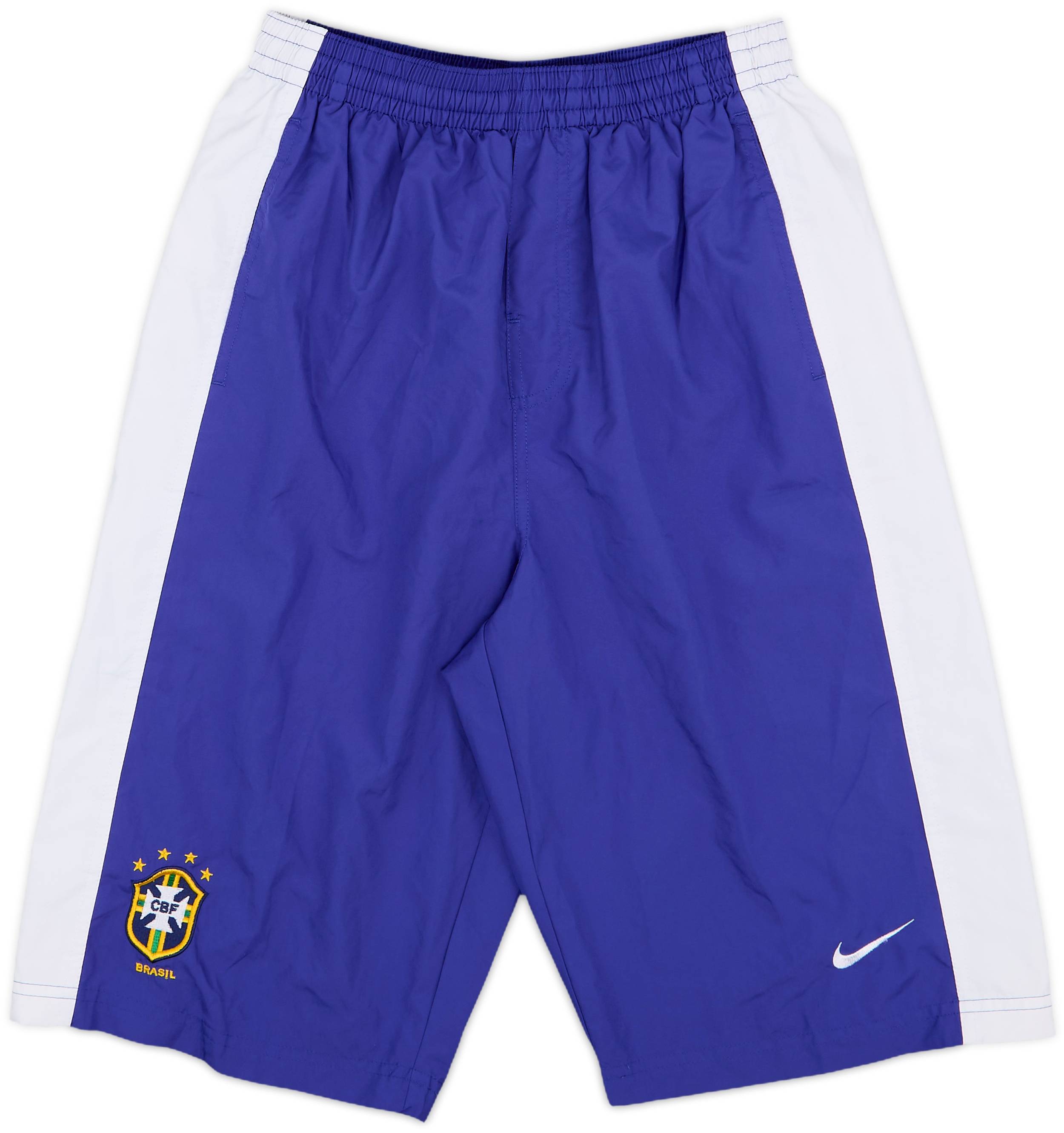 2002-04 Brazil Nike Long Shorts - 10/10 - (XS)