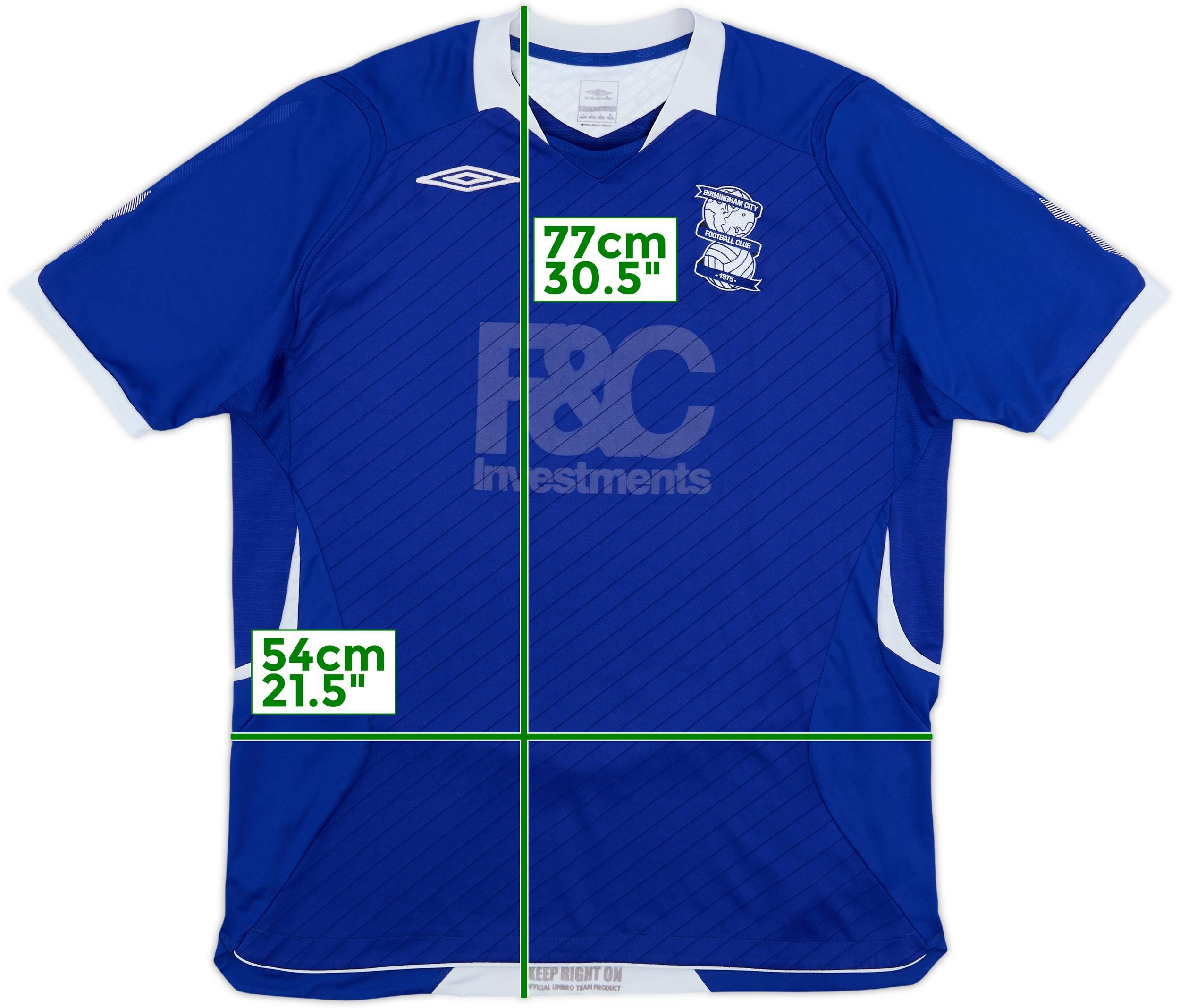2008-09 Birmingham Home Shirt - 4/10 - (L)