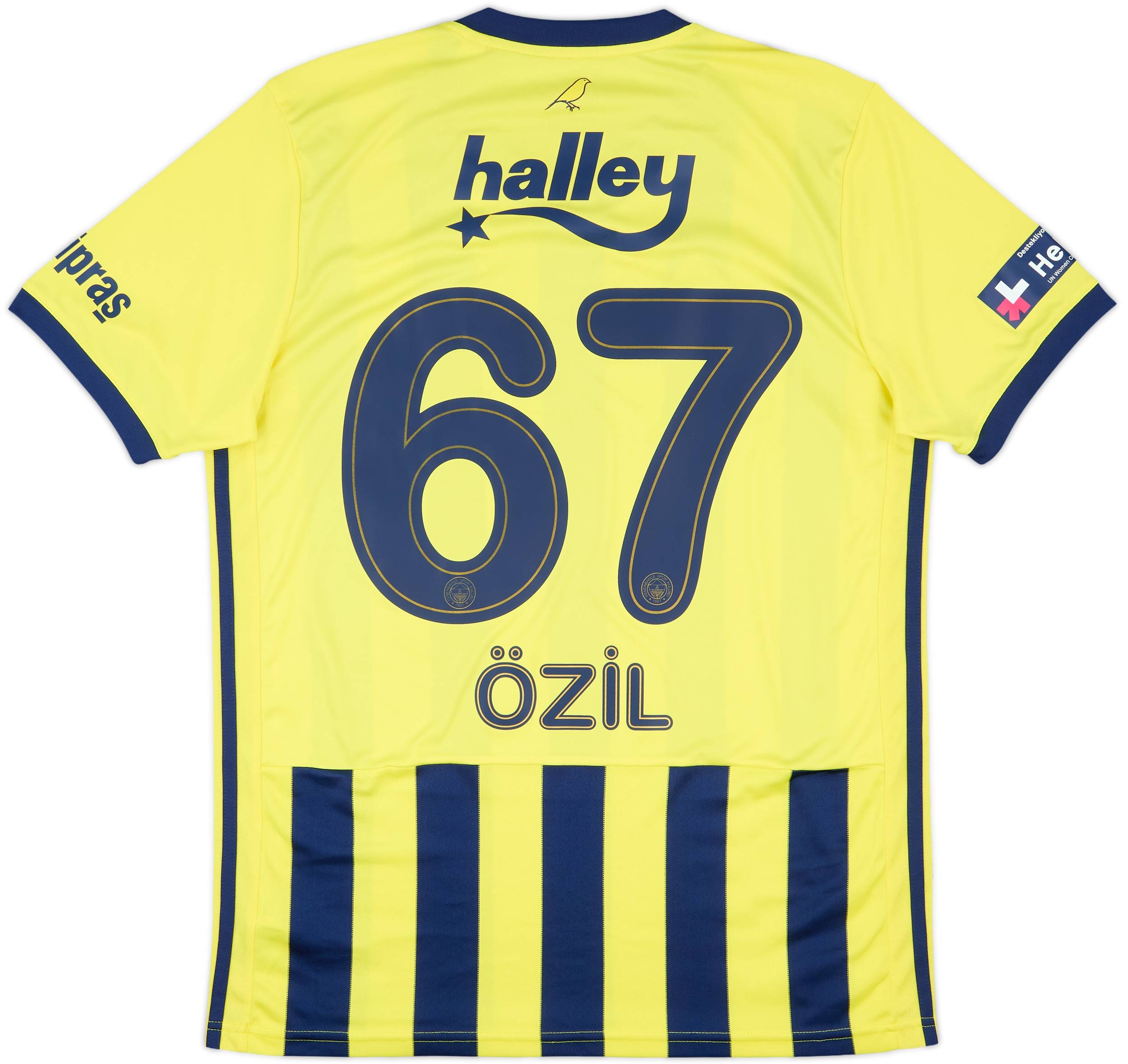 2020-21 Fenerbahce Home Shirt Ozil #67 - 9/10 - (L)