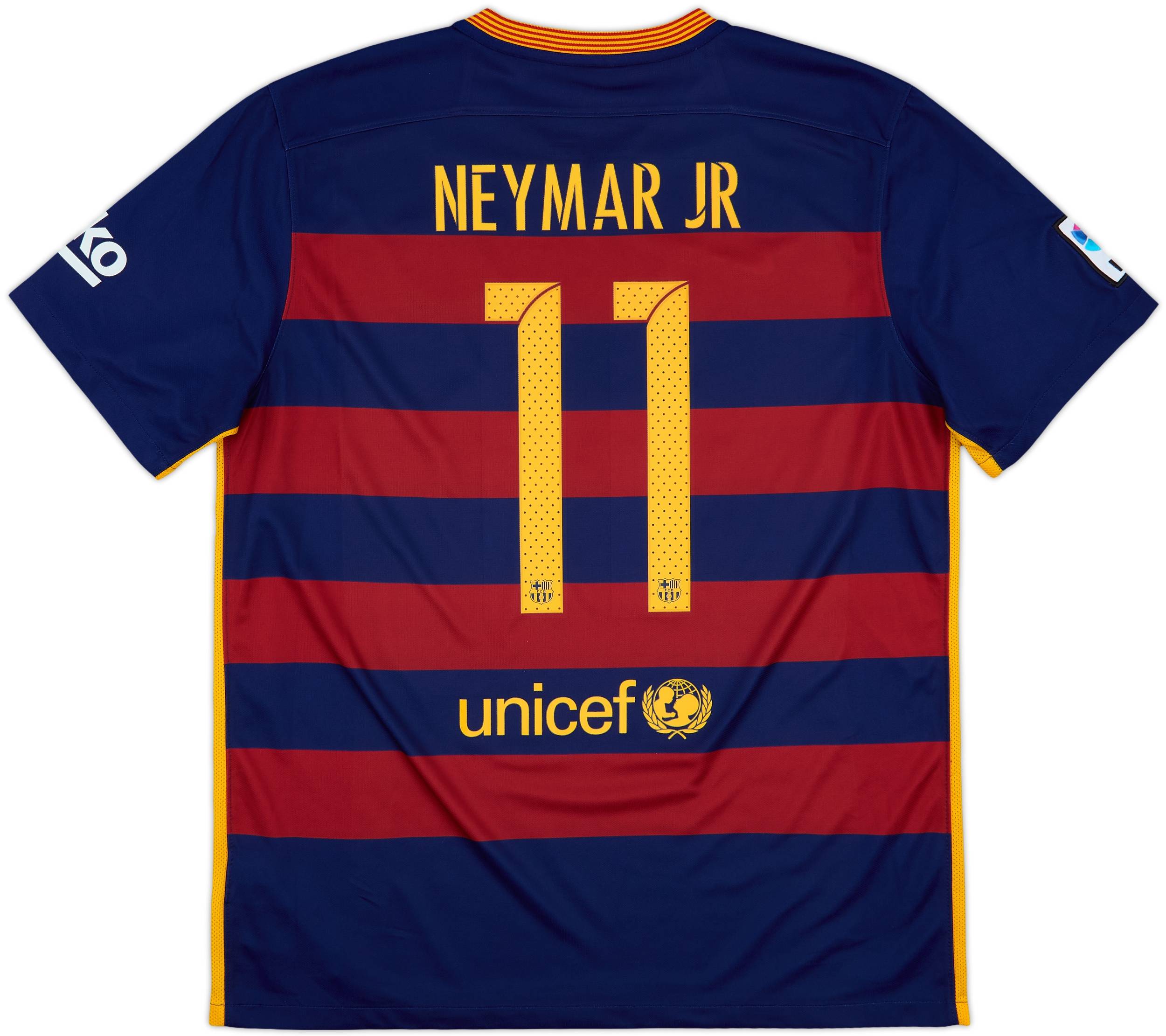 FC Barcelona NEYMAR JR 11番 2015-16 新品未使用 Neymar Jr #11 Nike Barcelona 2015-16 Away Jersey - Champions