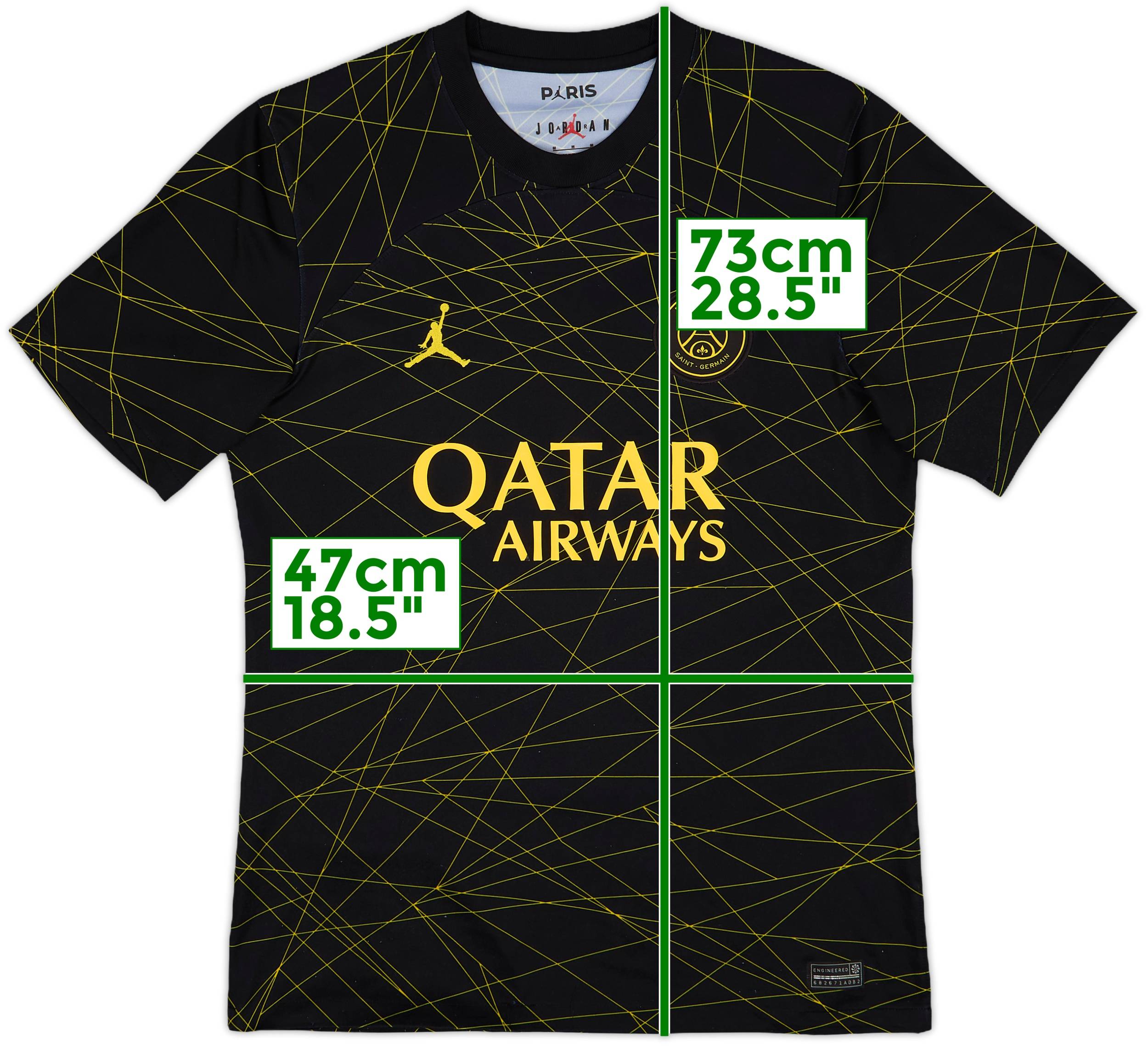 2022-23 Paris Saint-Germain Fourth Shirt - 8/10 - (M)