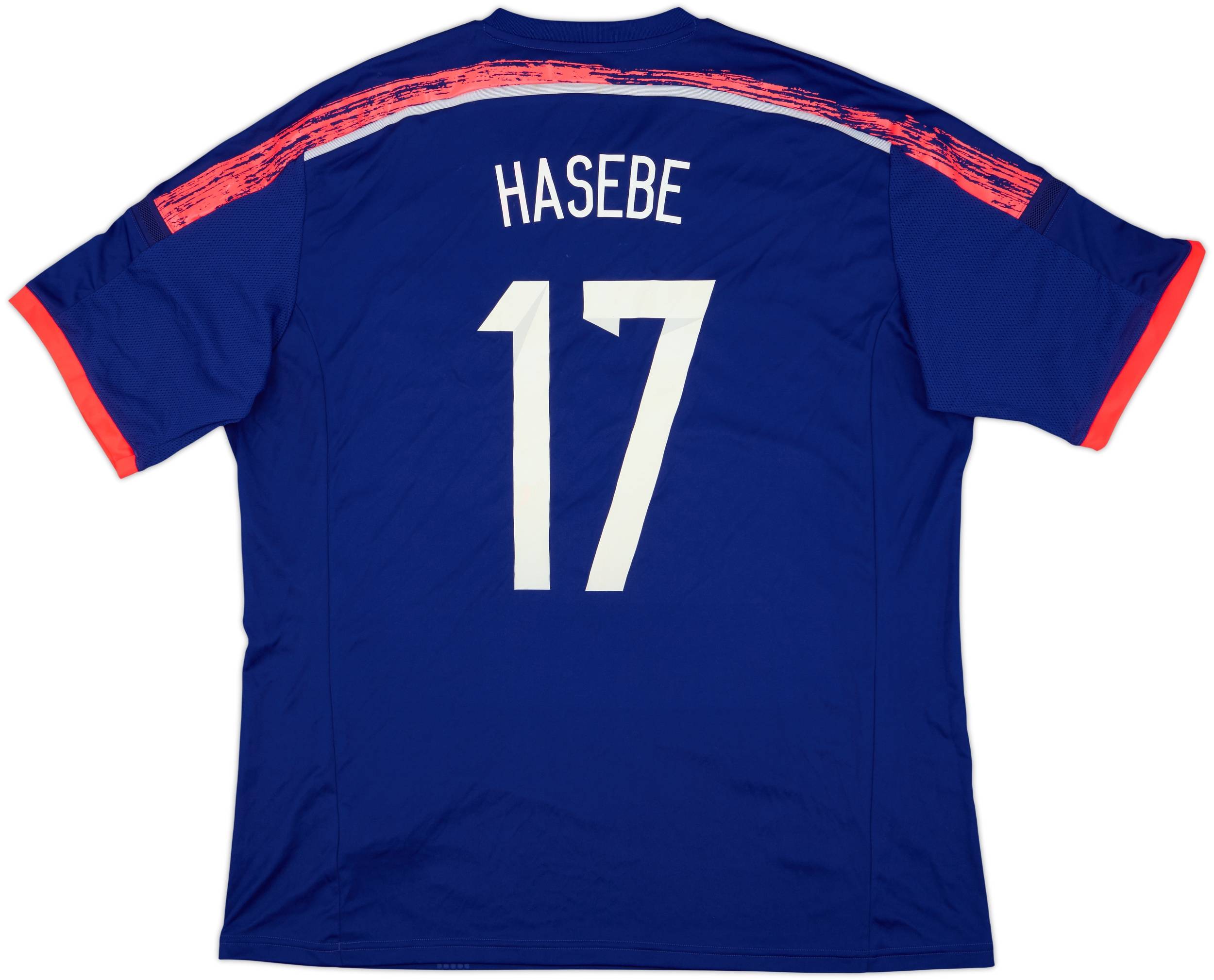 2013-15 Japan Home Shirt Hasebe #17 (XL)