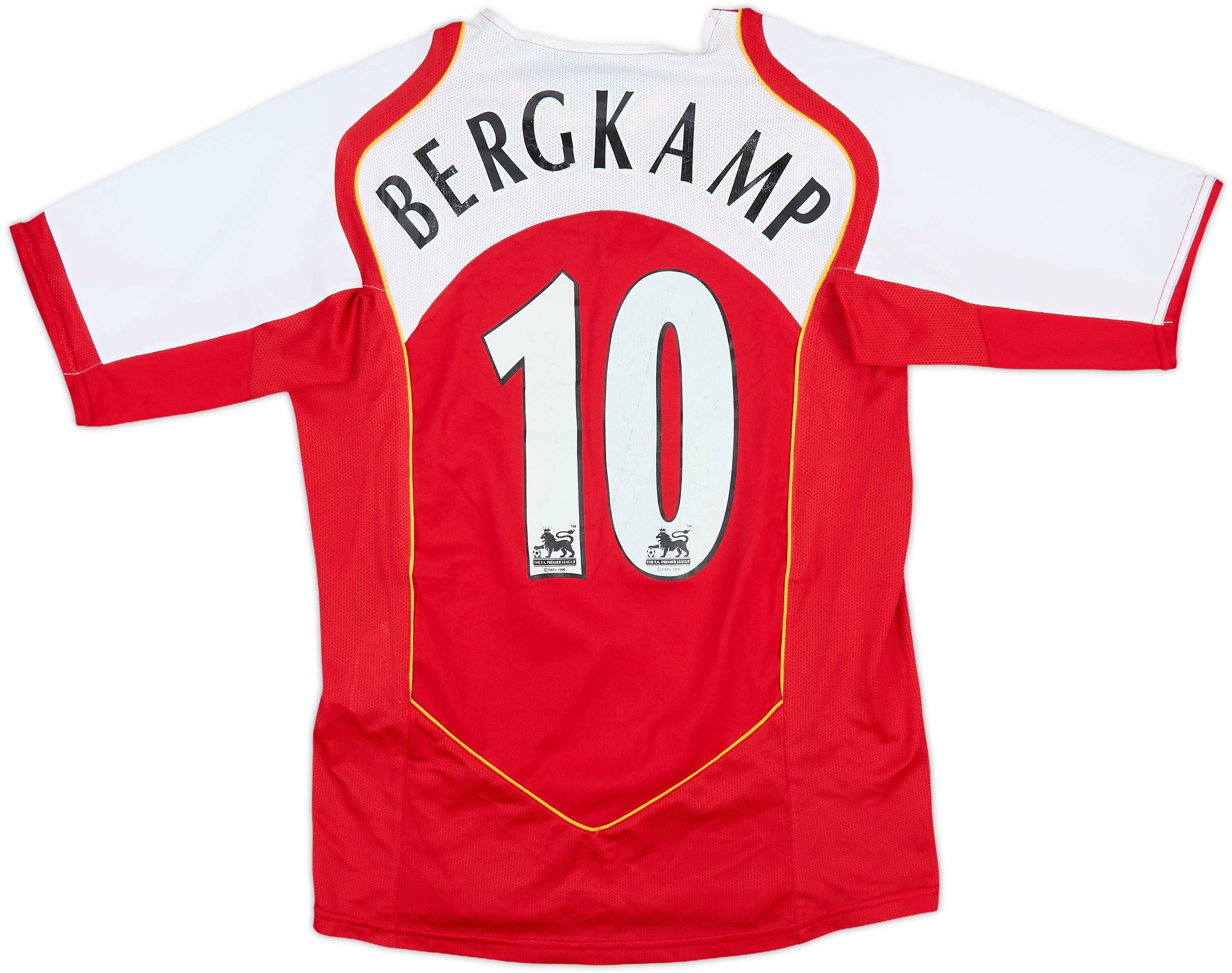 2004-05 Arsenal Home Shirt Bergkamp #10 - 6/10 - (S)