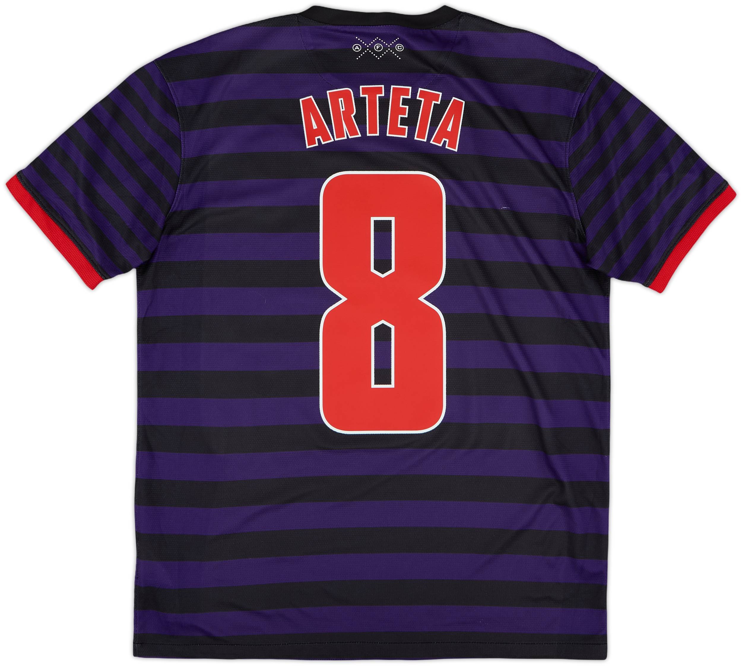 2012-13 Arsenal Away Shirt Arteta #8 - 5/10 - (M)