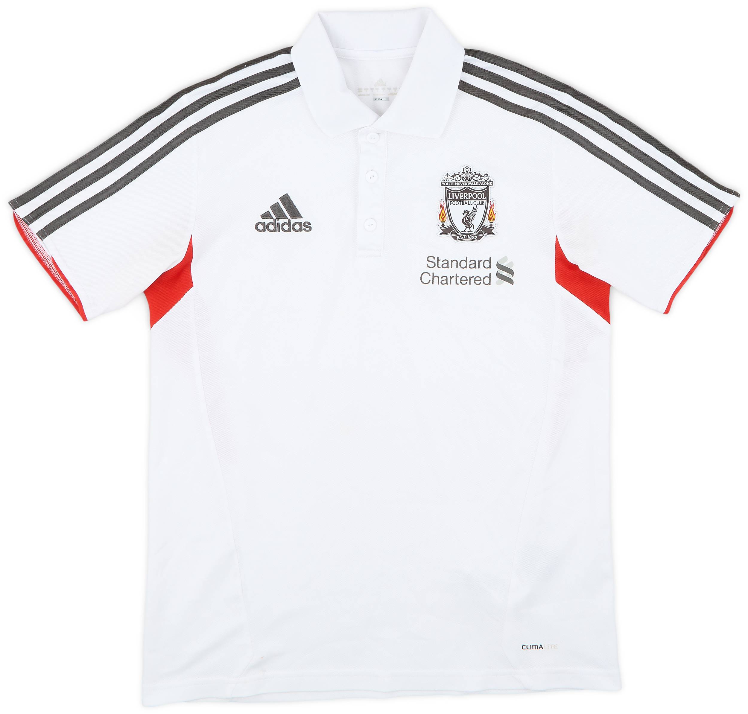 2011-12 Liverpool adidas Polo Shirt - 7/10 - (S)