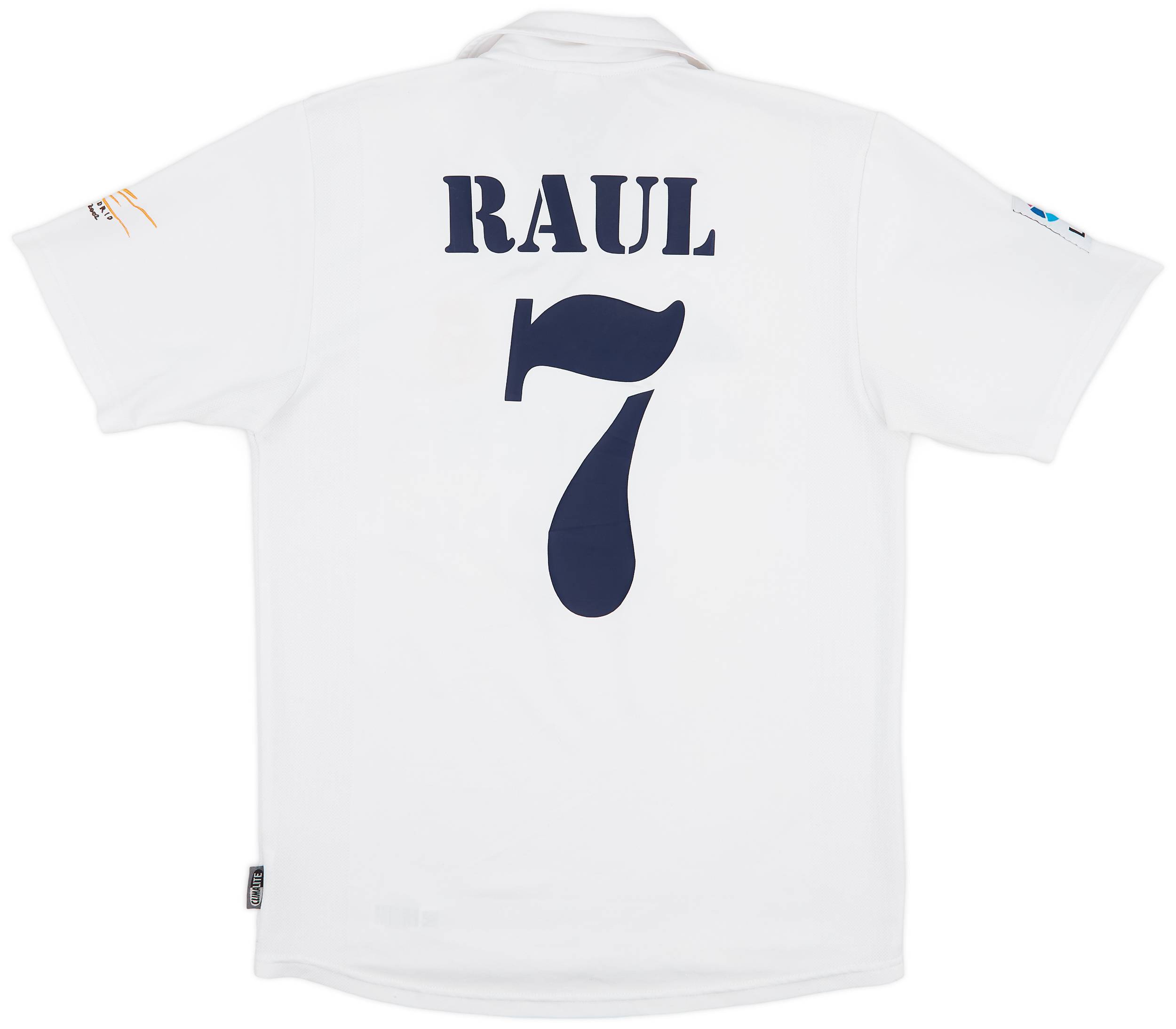 2002-03 Real Madrid Centenary Home Shirt Raul #7 - 6/10 - (S)