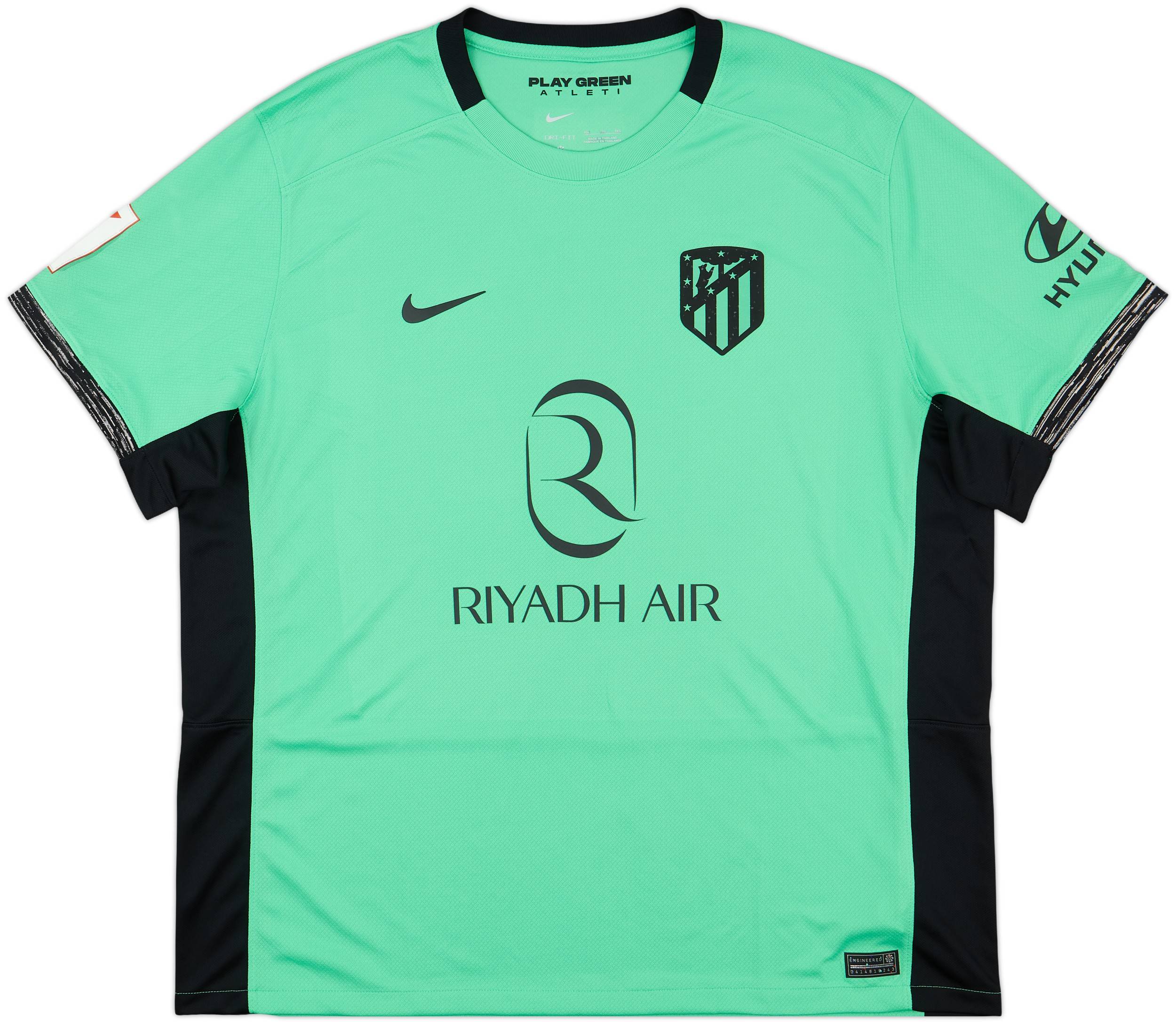 アトレティコ・マドリード GRIEZMANN 7 シャツ 2017-18 Atletico Madrid Player Issue Third Shirt Griezmann