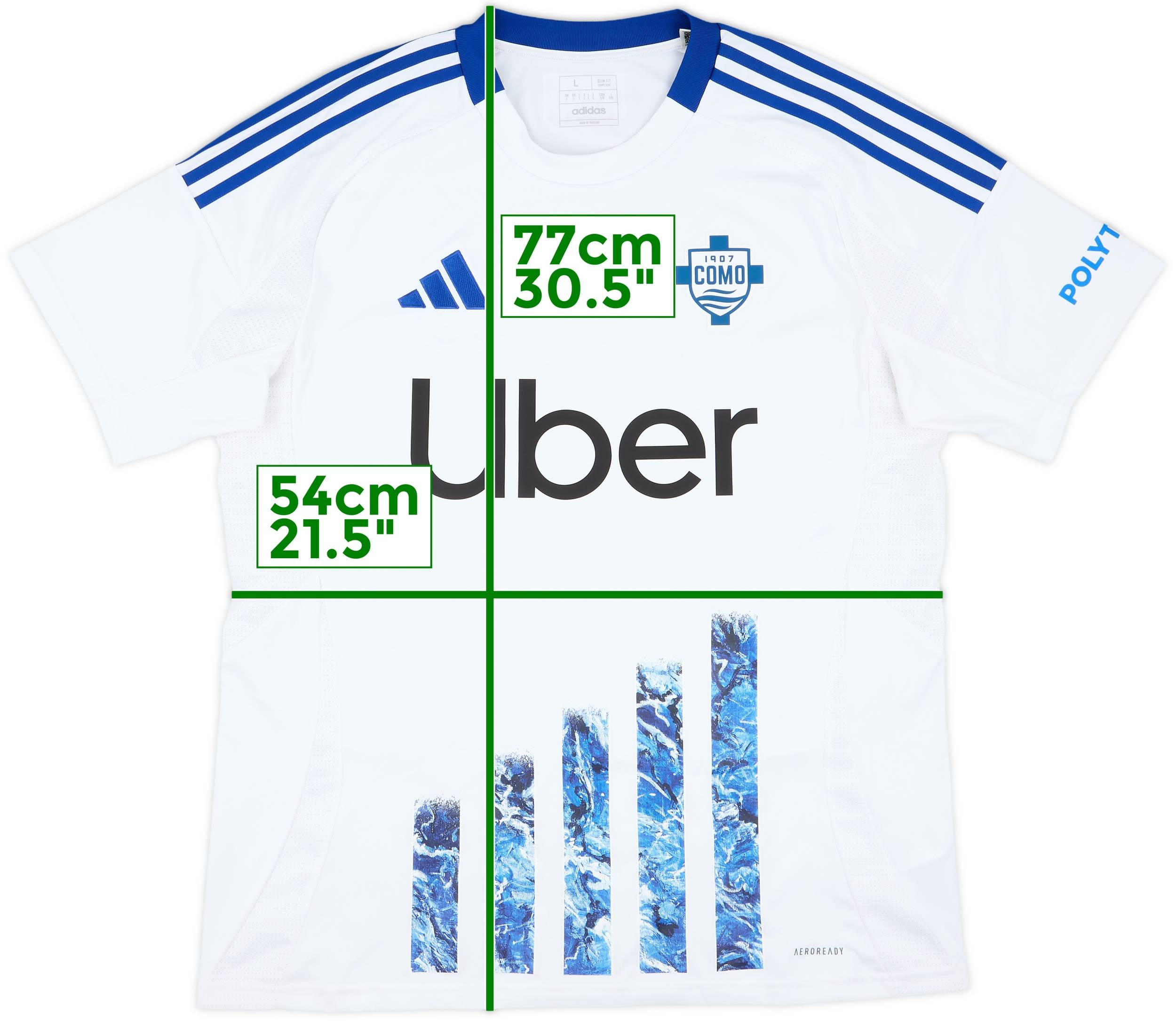 2024-25 Como Home Shirt 8/10 (L)