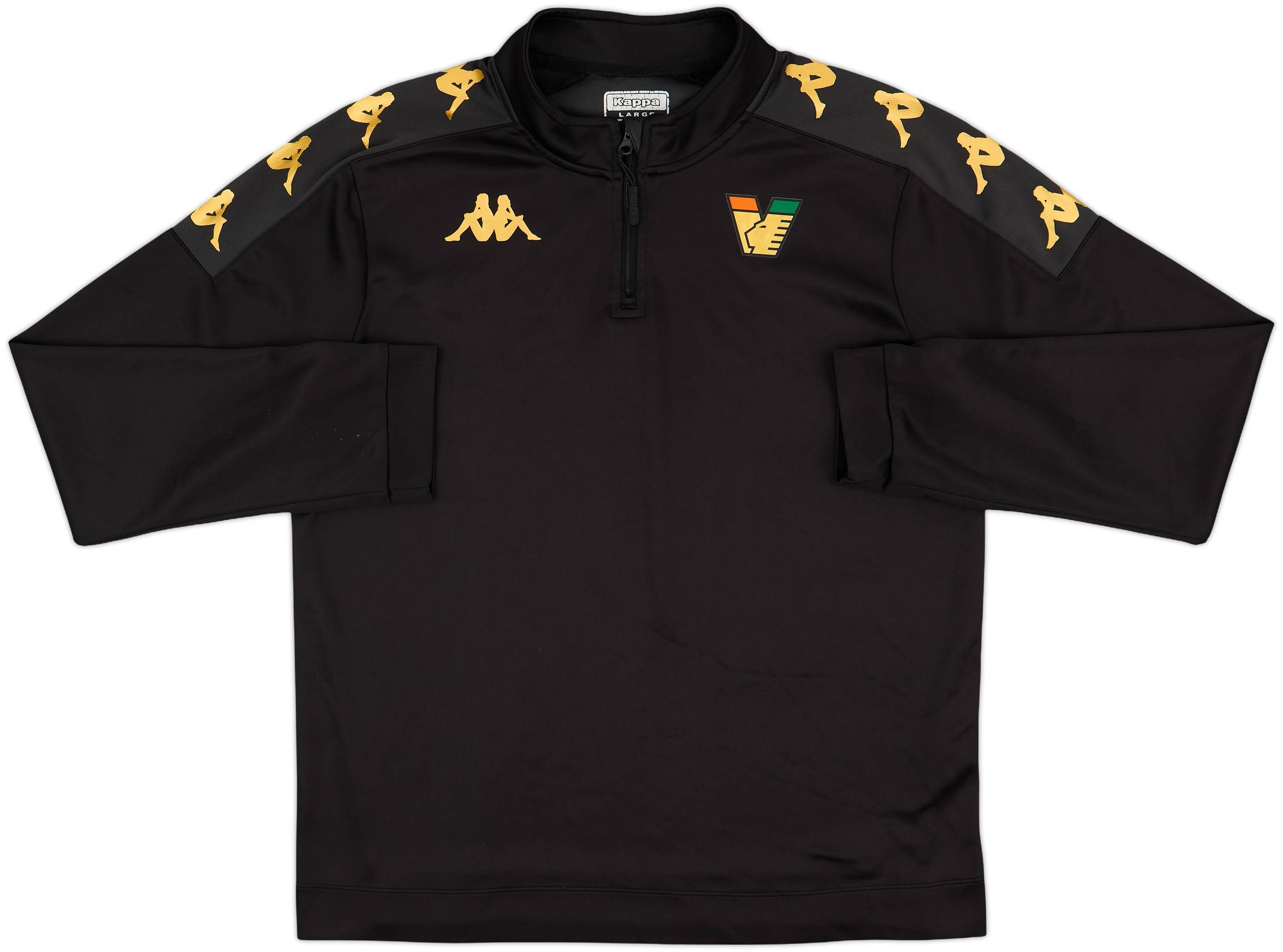 2023-24 Venezia Kappa 1/4 Zip Drill Top - 9/10 - (L)