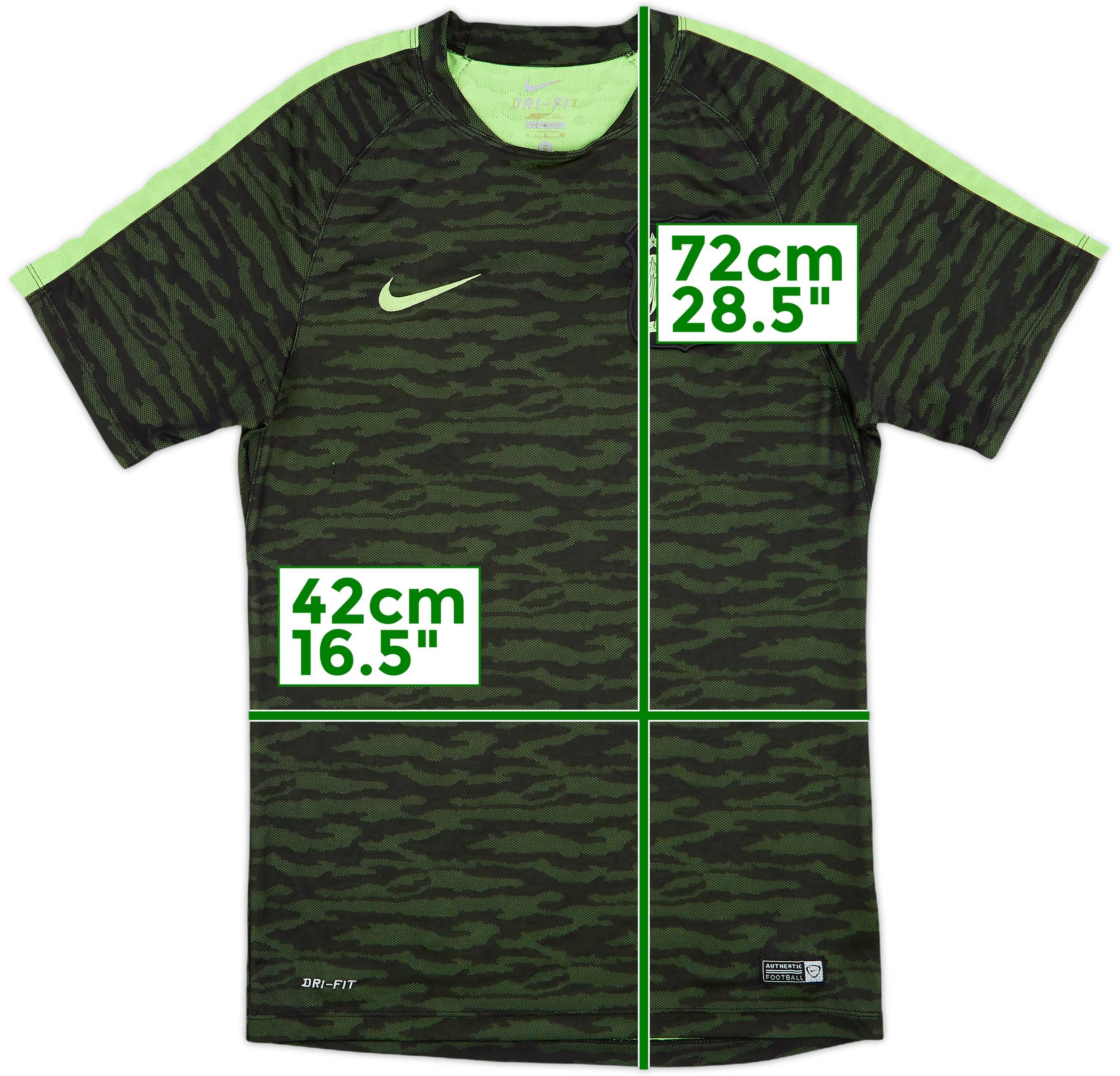 2015-16 Manchester City Nike Training Shirt - 8/10 - (S)
