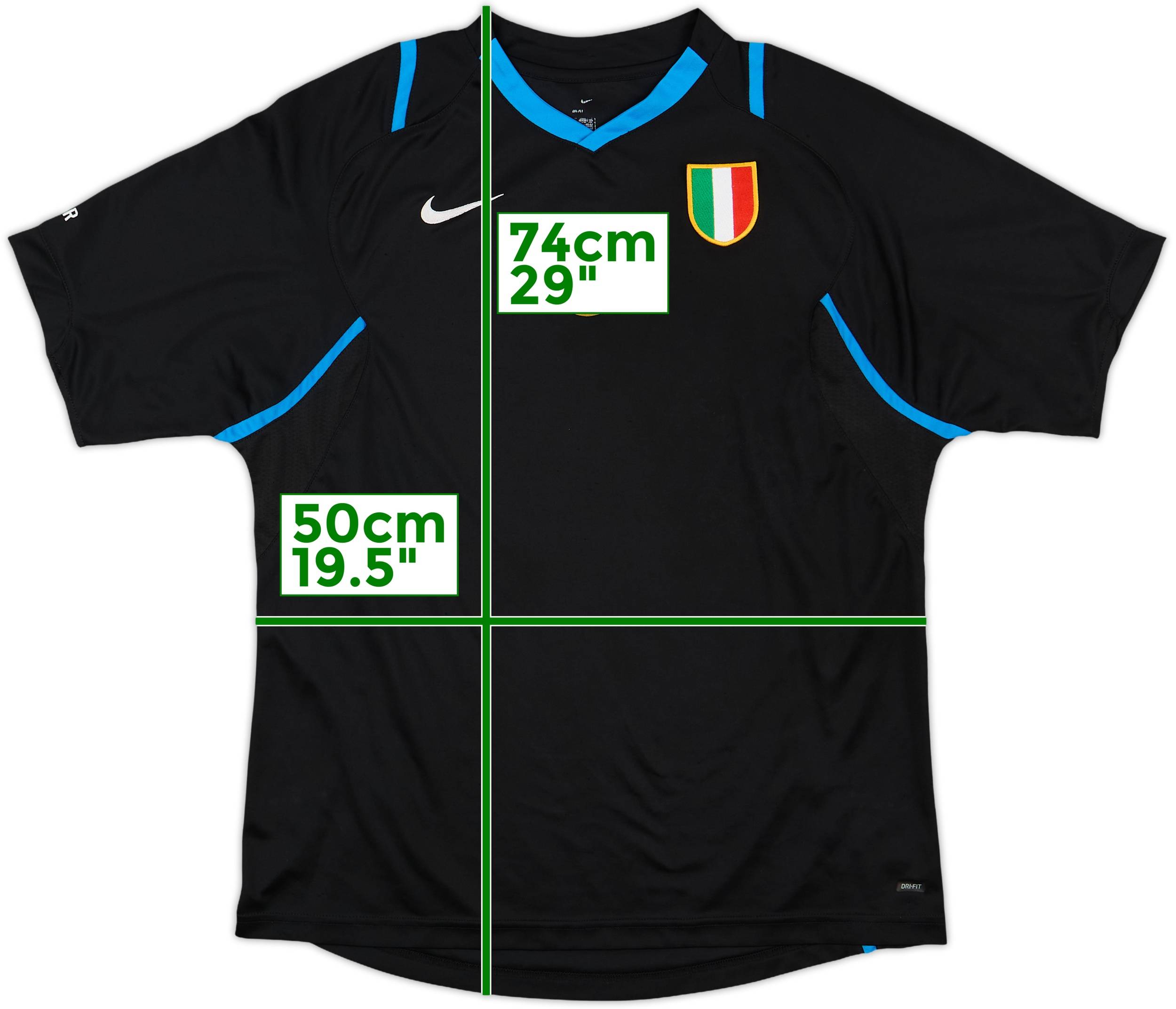 2006-07 Inter Milan Nike Training Shirt - 7/10 - (M)