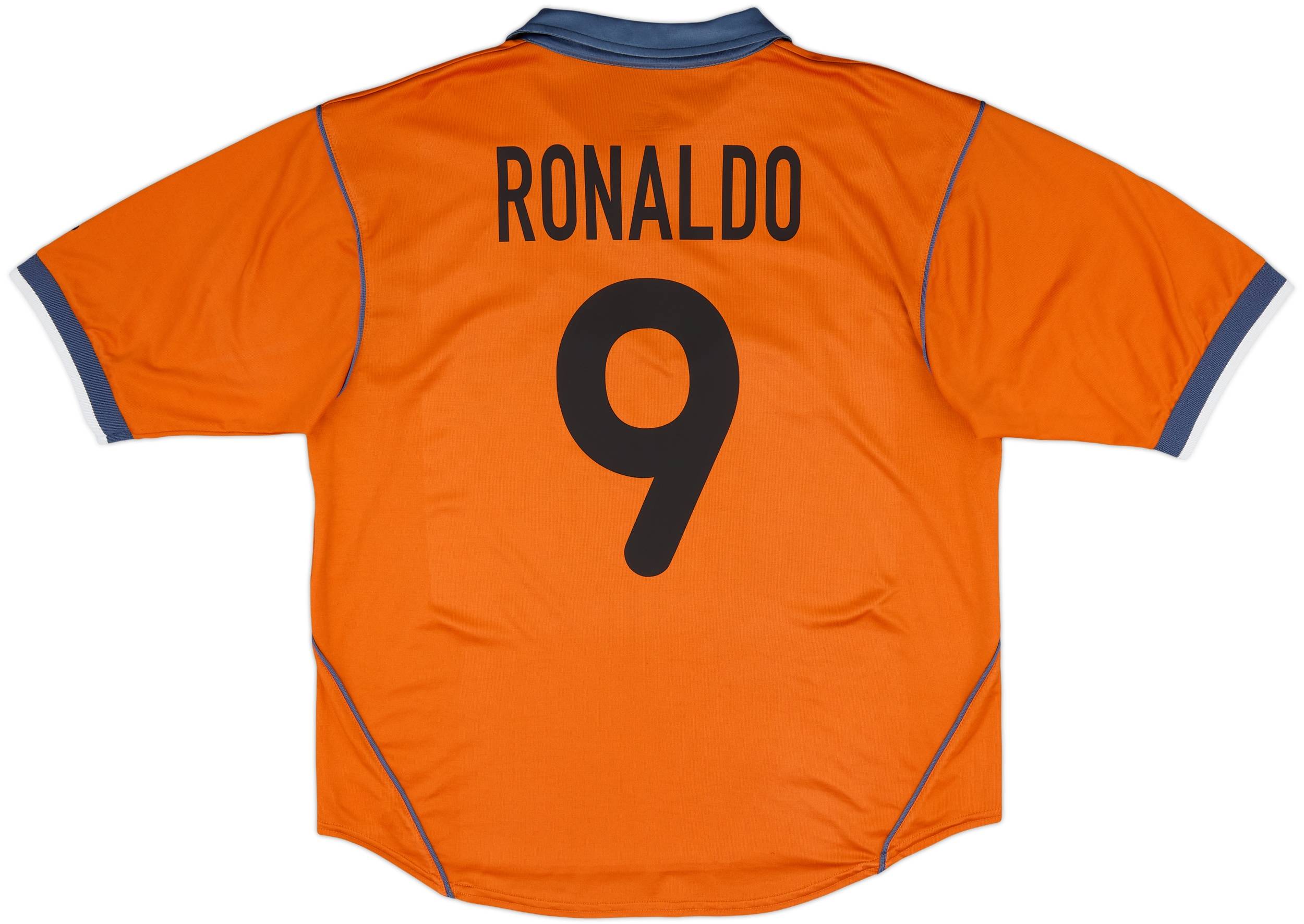 2000-01 Inter Milan Third Shirt Ronaldo #9 - 8/10 - (L)