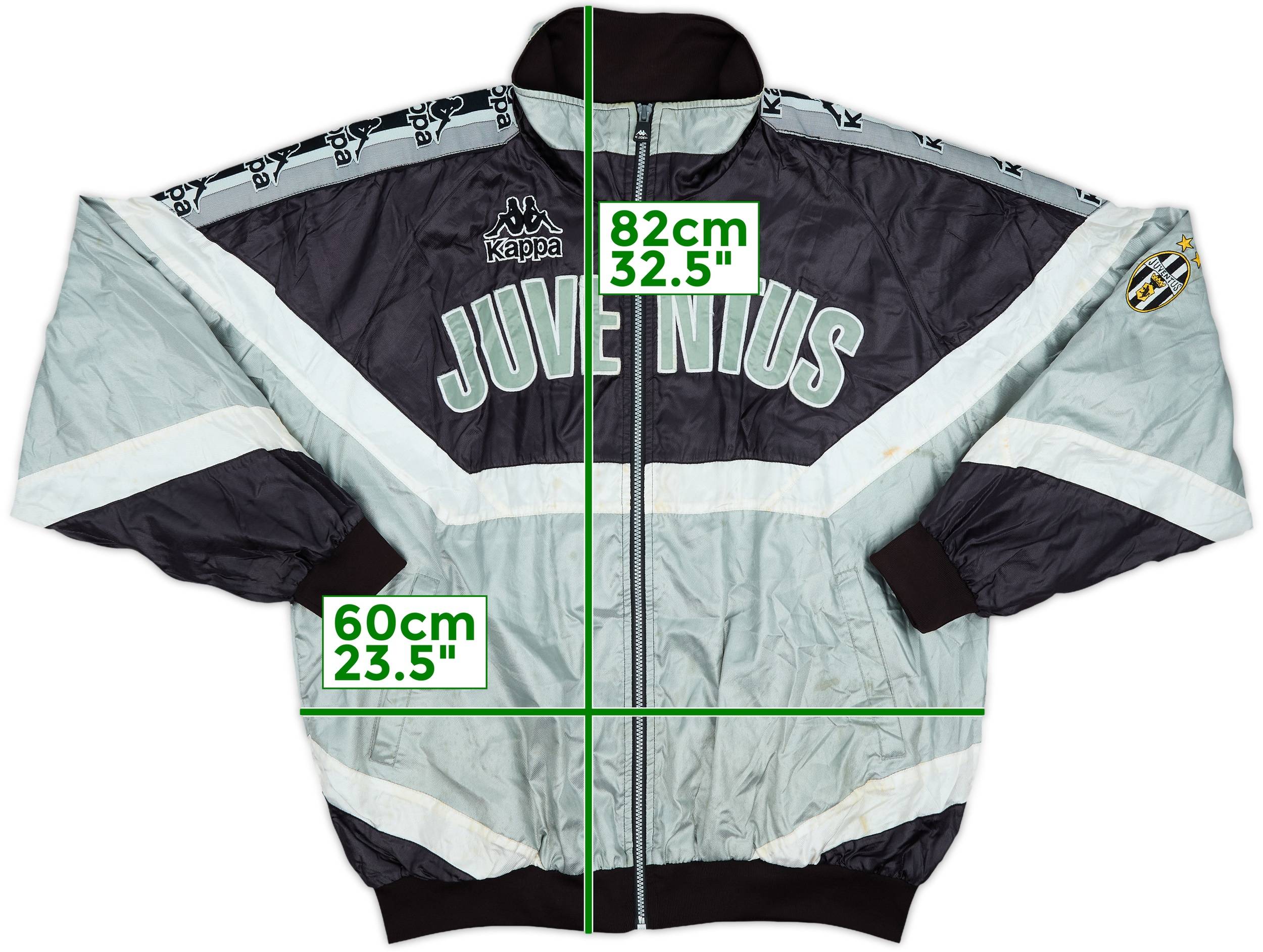 1995-97 Juventus Kappa Track Jacket - 8/10 - (XL)