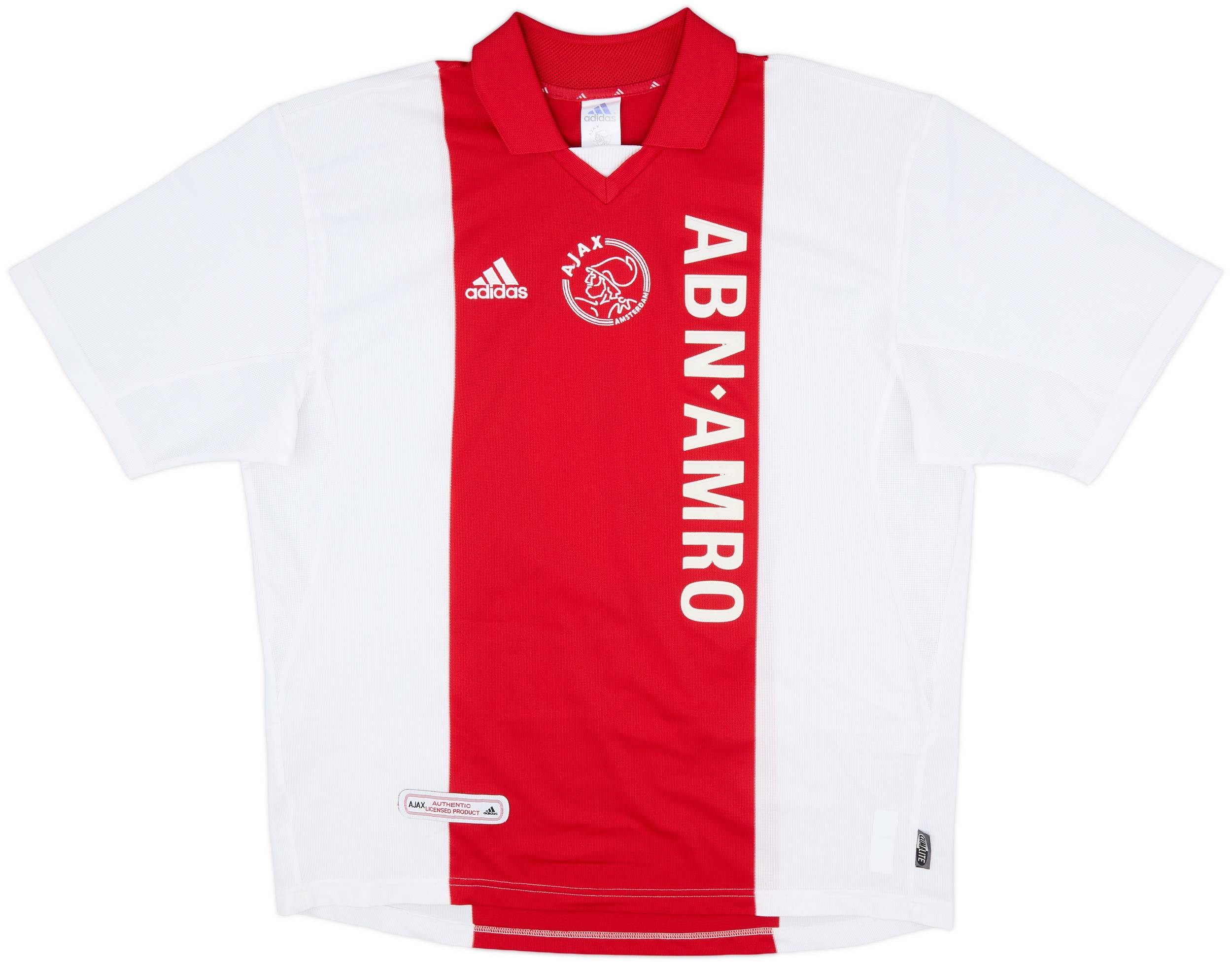 Ajax アヤックス 2000 2001 ホーム XL Ajax 2000 - 2001 Home football Adidas shirt #5 Chivu size