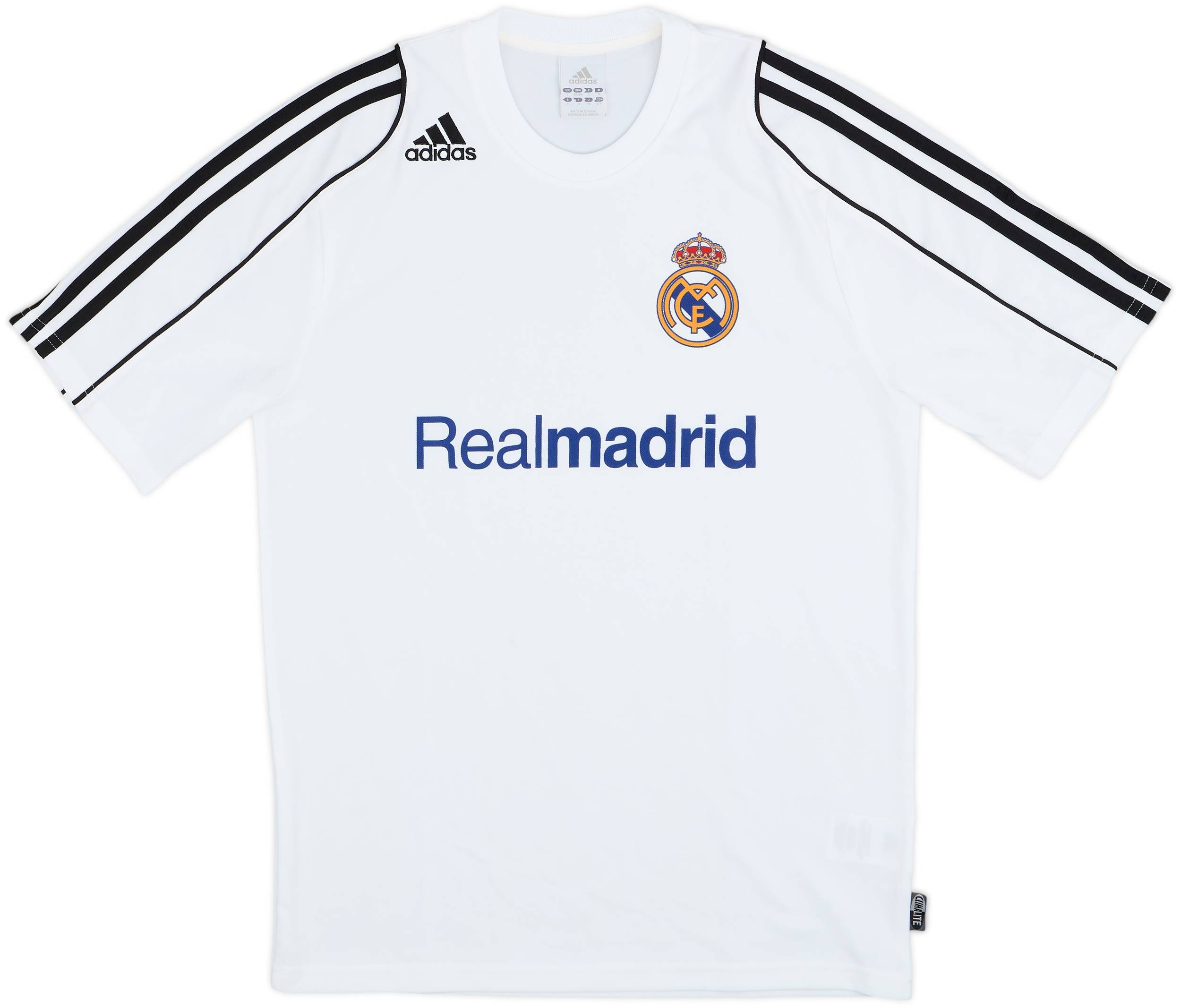 2007-08 Real Madrid adidas Training Shirt - 8/10 - (S)