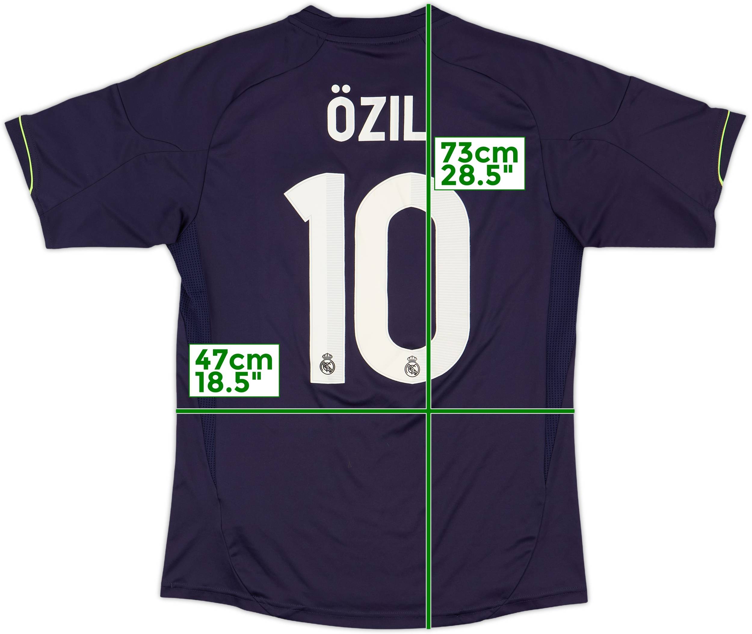 2012-13 Real Madrid Away Shirt Ozil #10 - 7/10 - (XL.Boys)