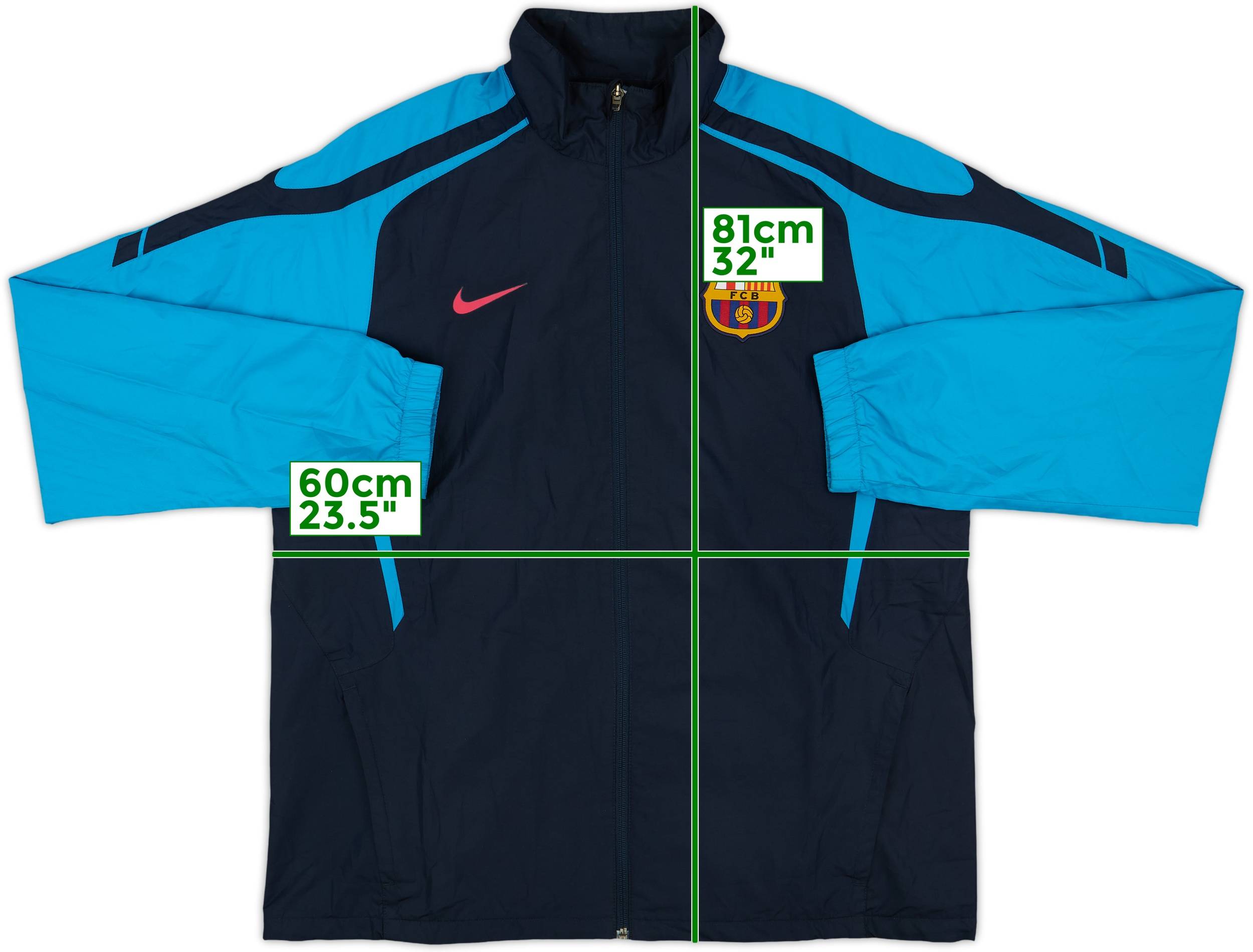 ウェア FC Barcelona 2011/12  by Nike 2011-12 Barcelona Nike Track Jacket - 8/10 - (S)