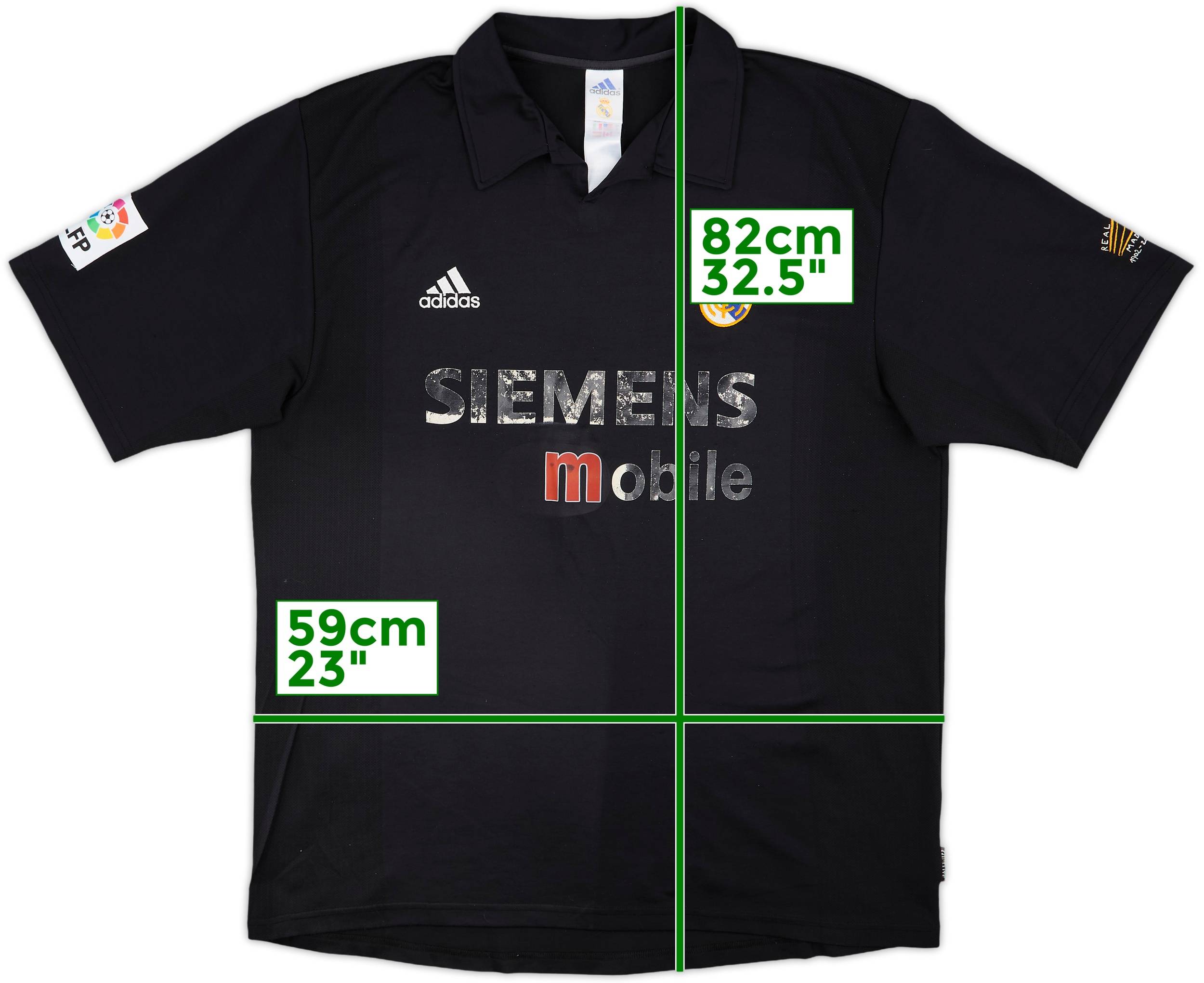 2002-03 Real Madrid Centenary Away Shirt - 4/10 - (XL)