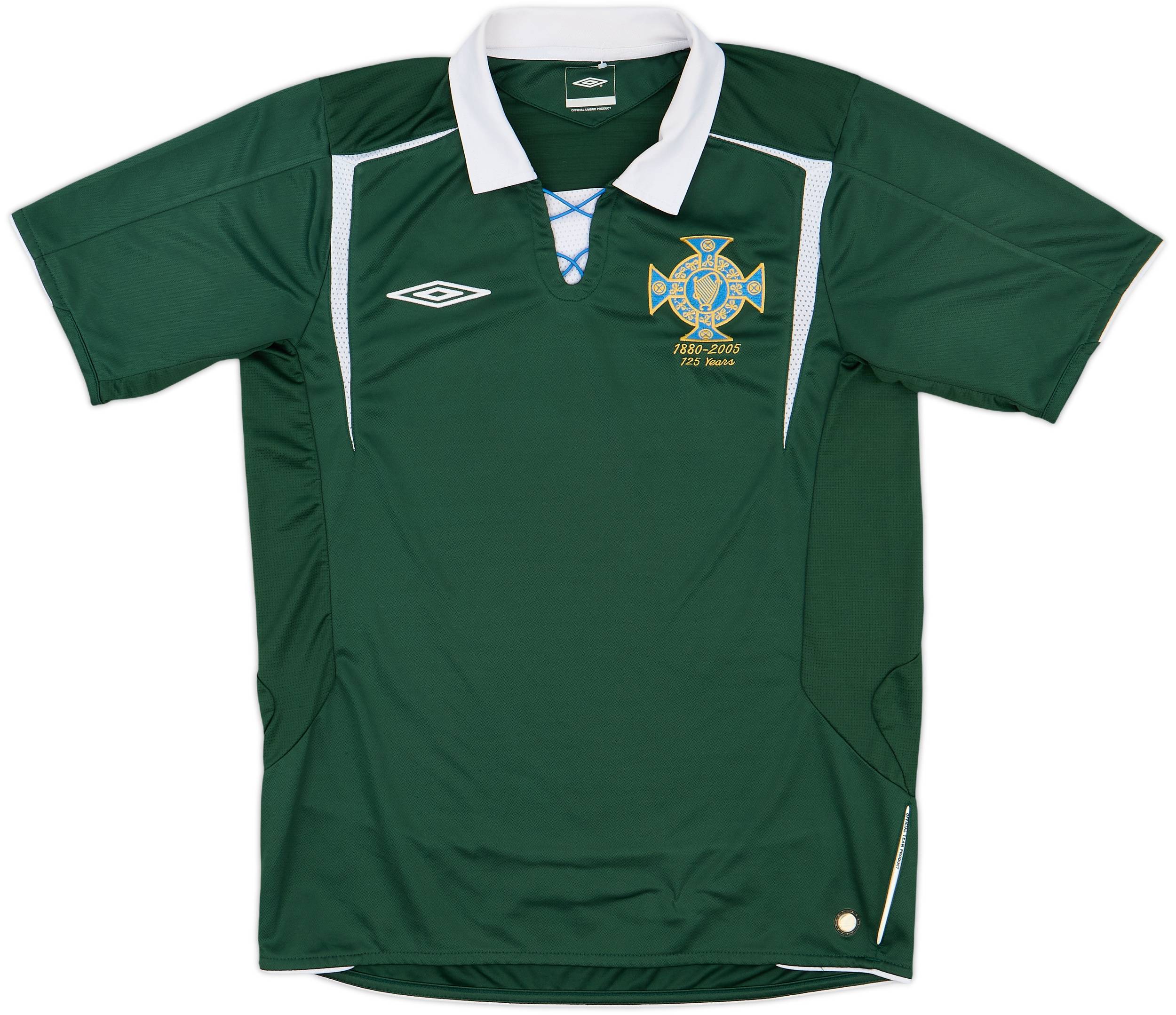 ウェア UMBRO Northern Ireland 125th anniversary 2005 Northern Ireland '125 Years' Shirt - 10/10 - (M)