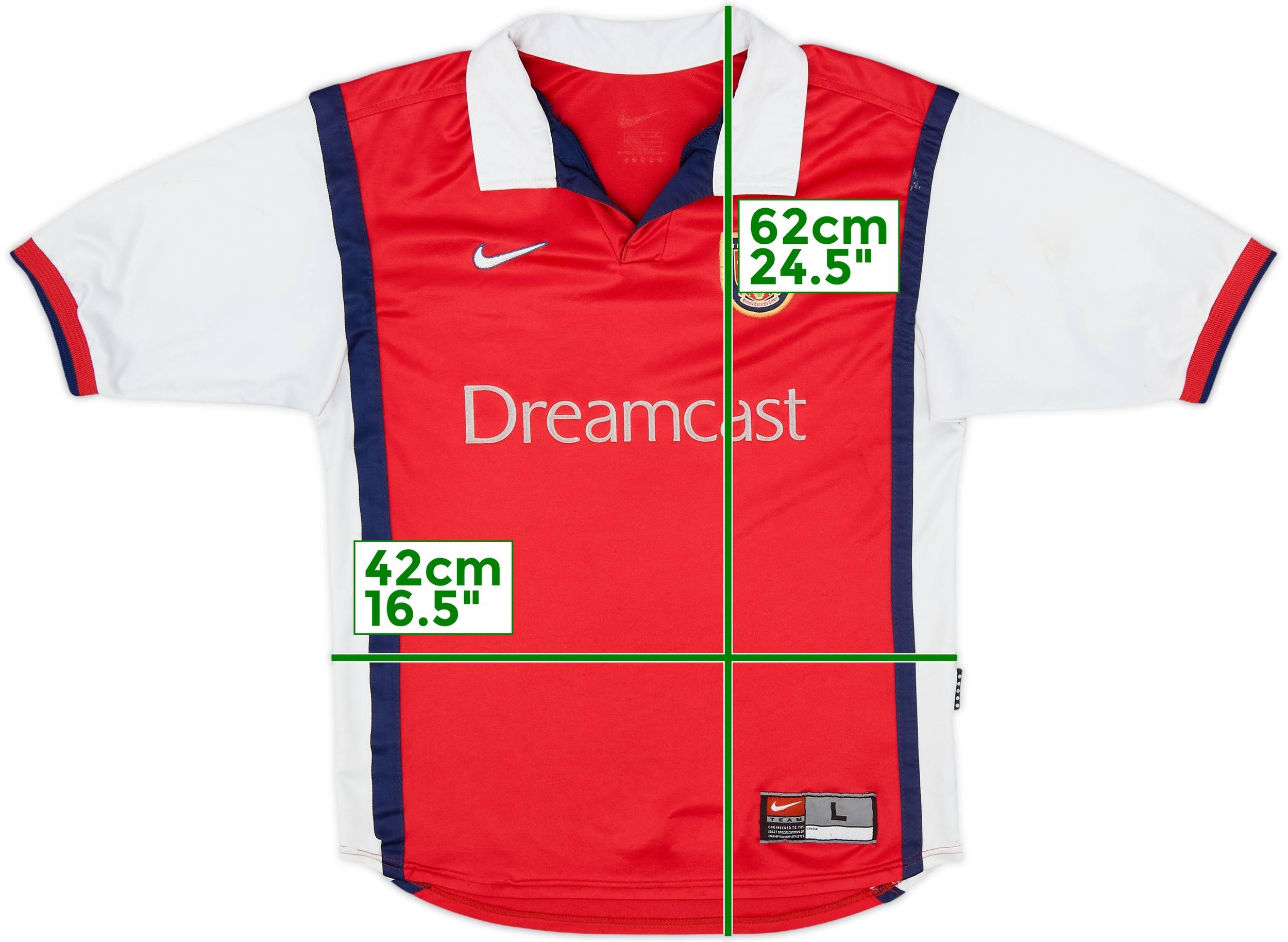 1999-00 Arsenal Home Shirt - 5/10 - (L.Boys)