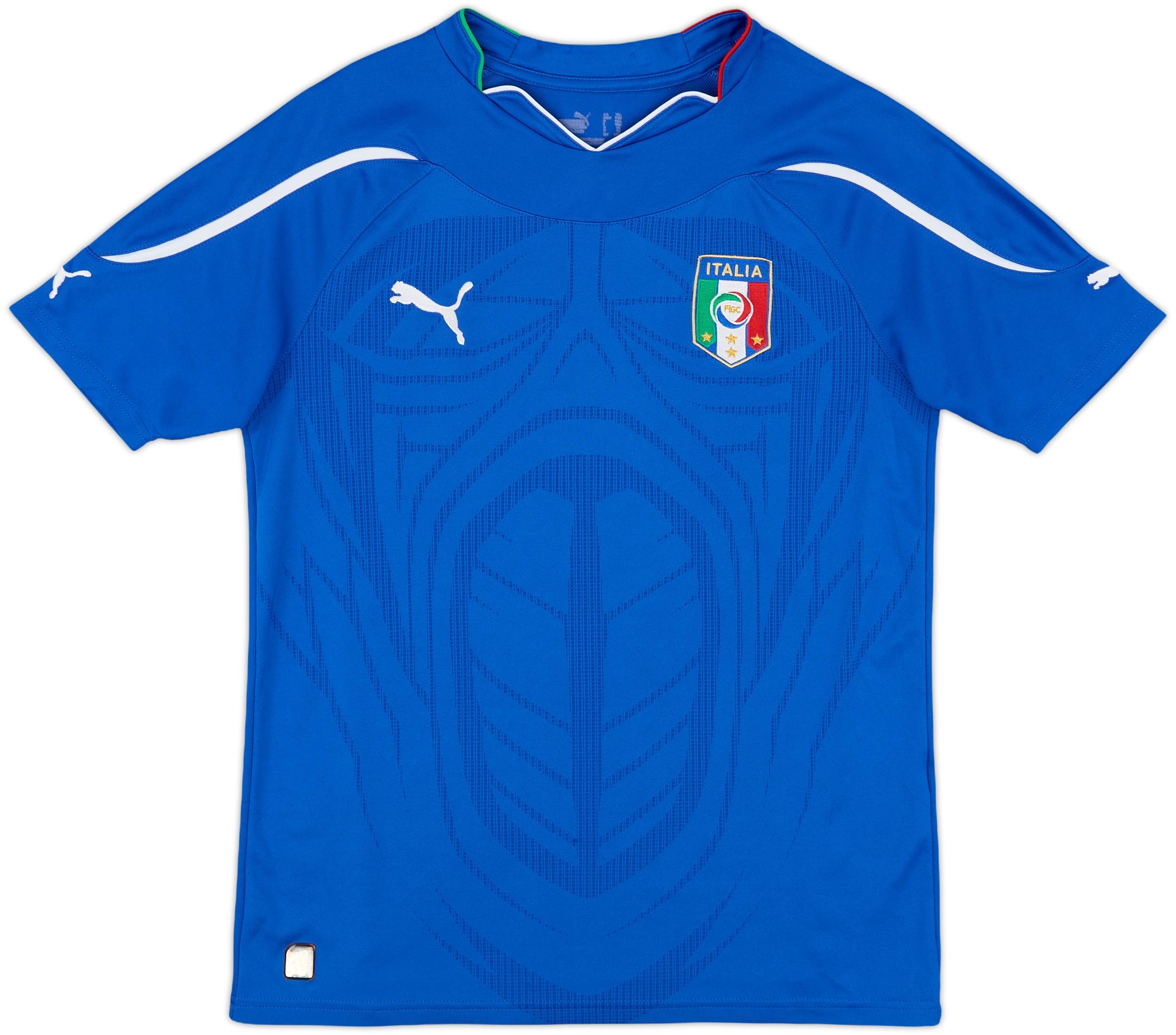Puma イタリア代表 R.バッジオ 10 シャツ PUMA Italy Men's Home Jersey 2010 - Soccer Shop USA