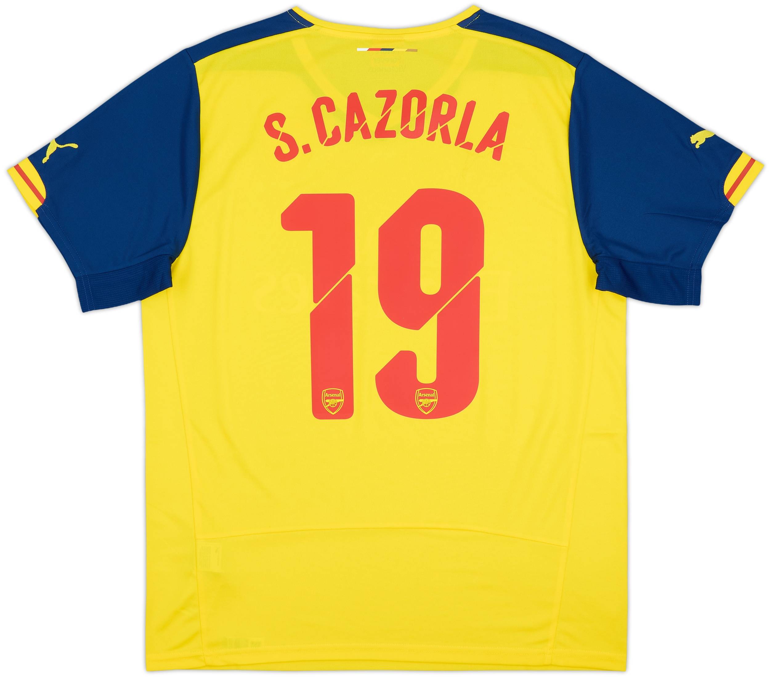2014-15 Arsenal Away Shirt #19 8/10 (L)