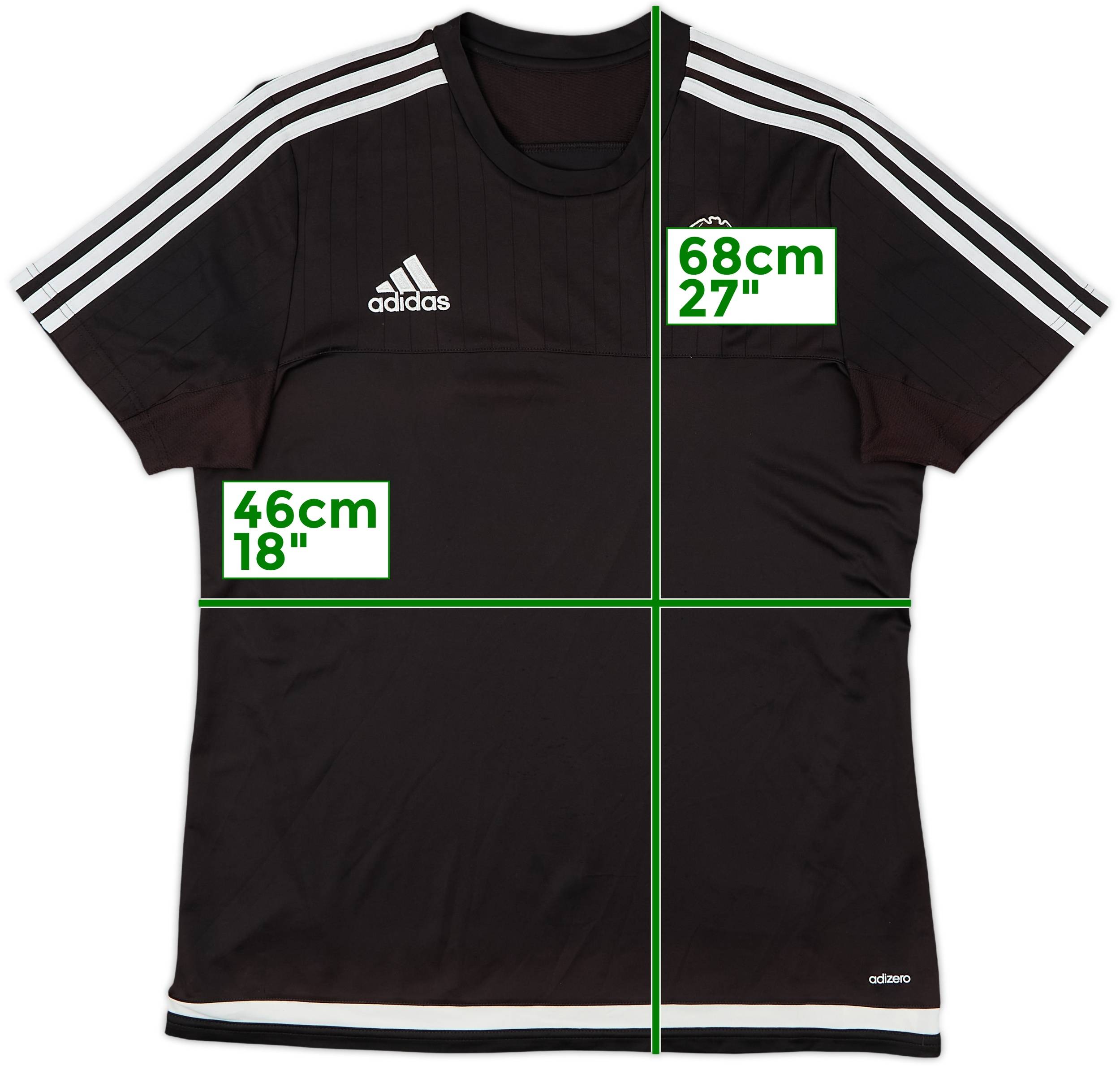 VALENCIAサッカーシャツ 2016-17 Valencia adizero Training Shirt - 6/10 - (L)