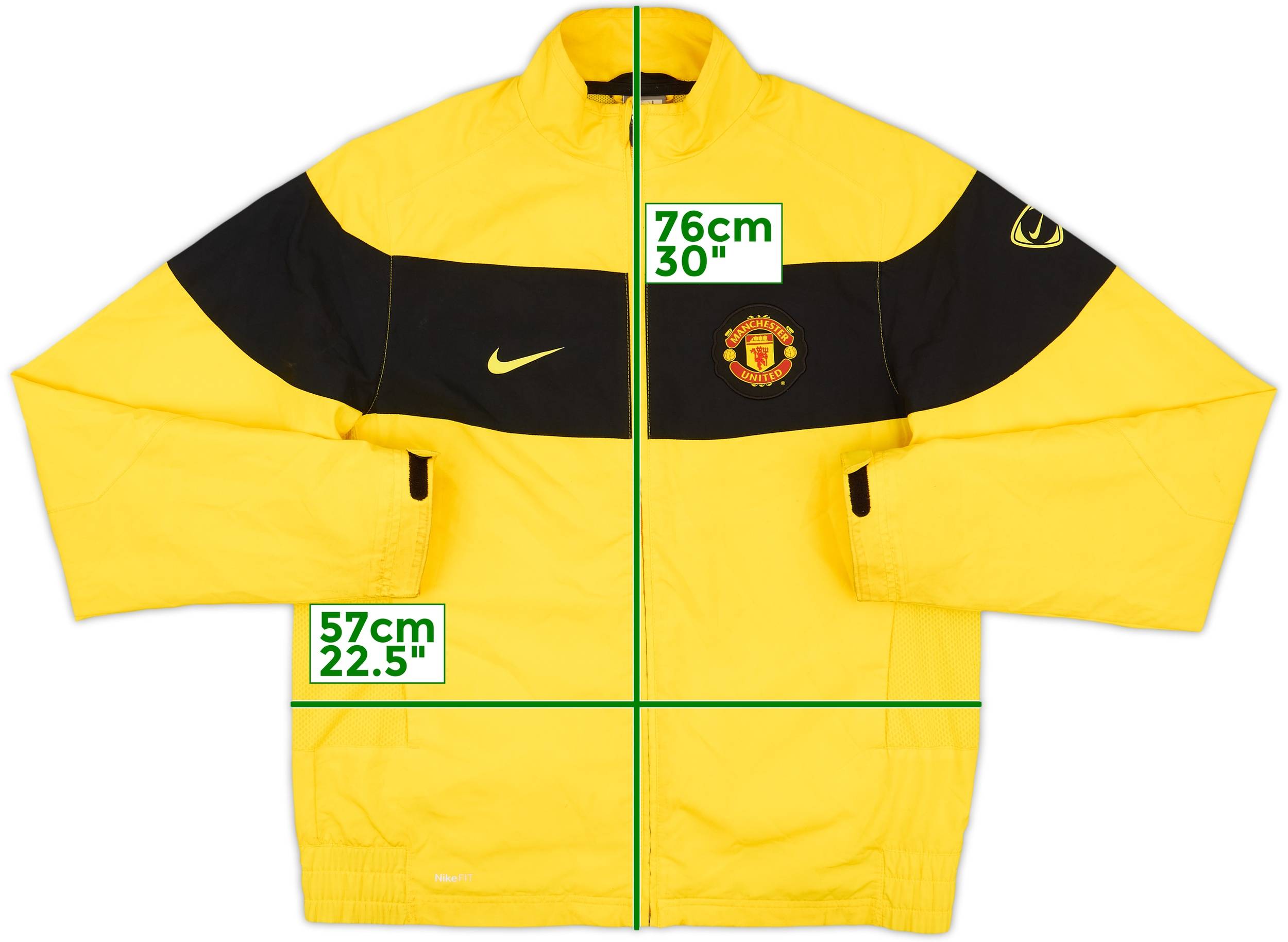 2008-09 Manchester United Nike Track Jacket - 7/10 - (L)