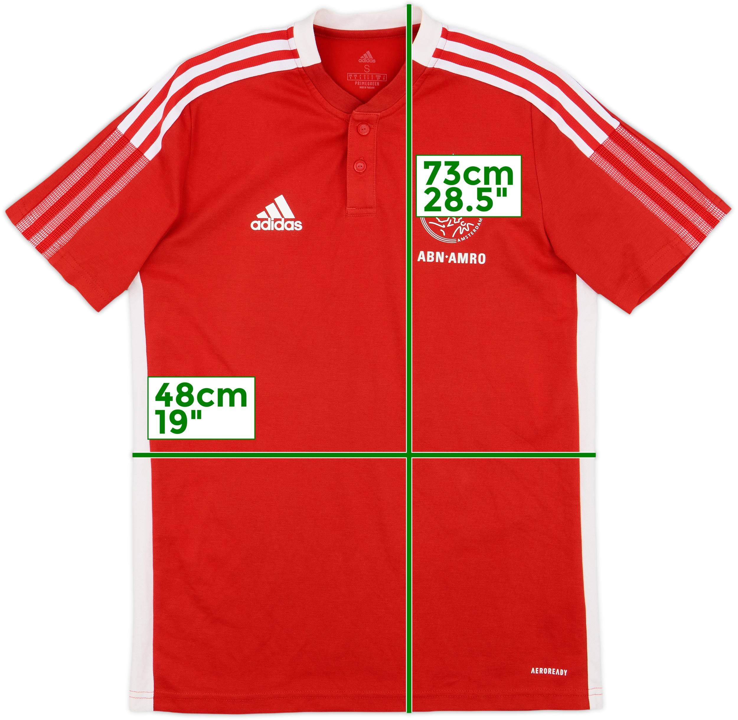 2021-22 Ajax adidas Training Shirt - 10/10 - (S)