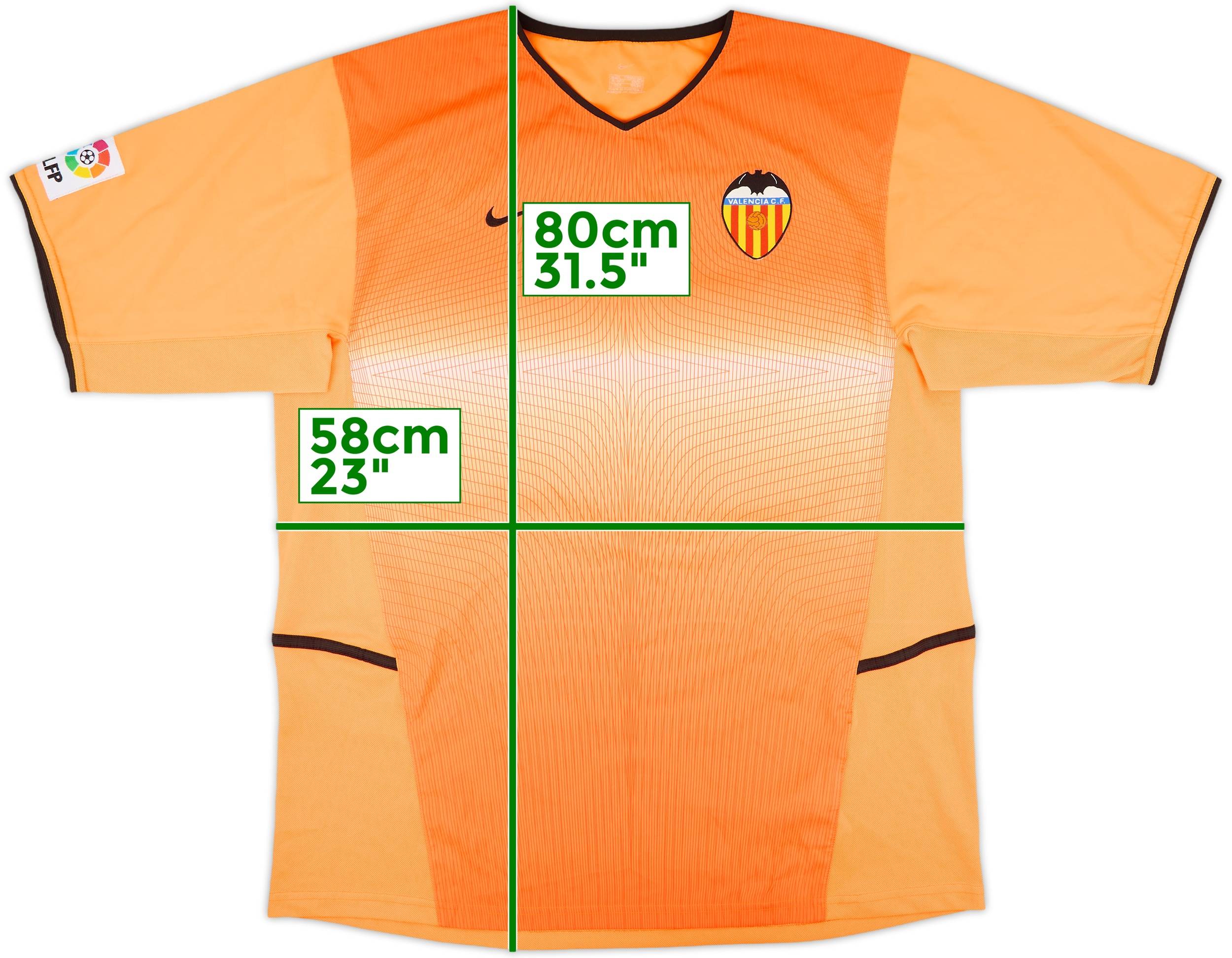 2002-03 Valencia Away Shirt - 8/10 - (XL)