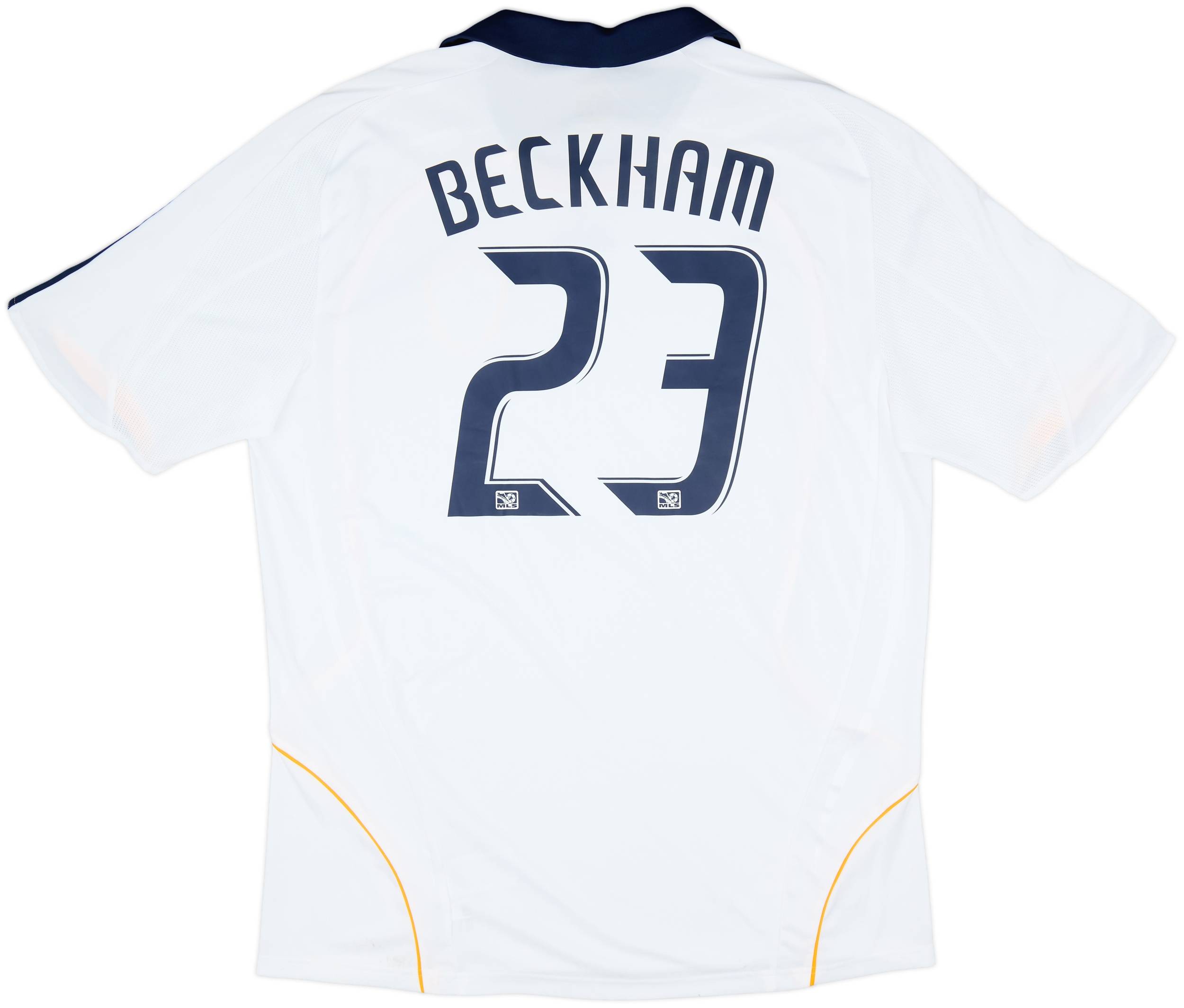 2007-08 LA Galaxy Home Shirt Beckham #23 - 4/10 - (XL)