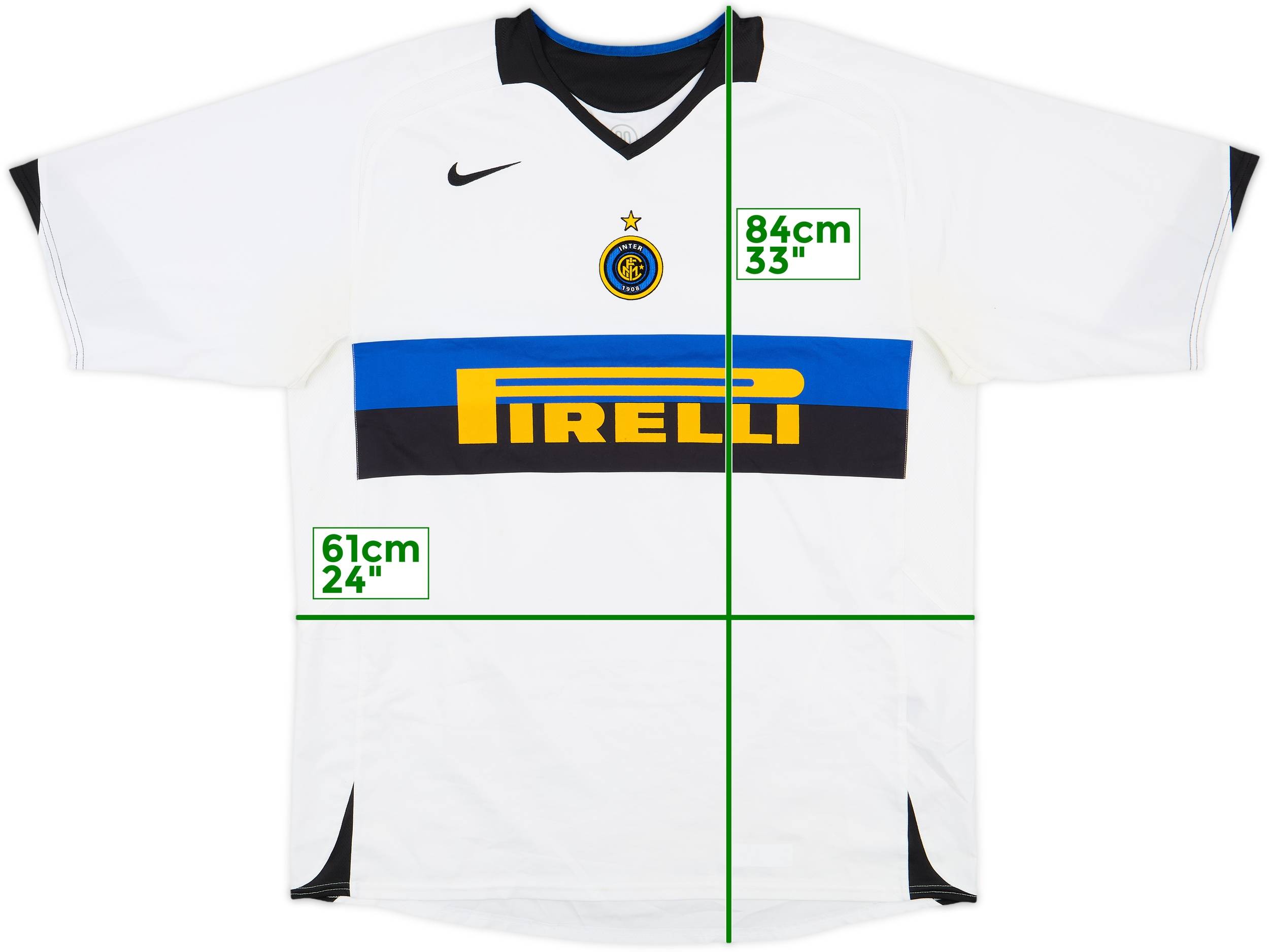 2005-06 Inter Milan Away Shirt - 8/10 - (XL)