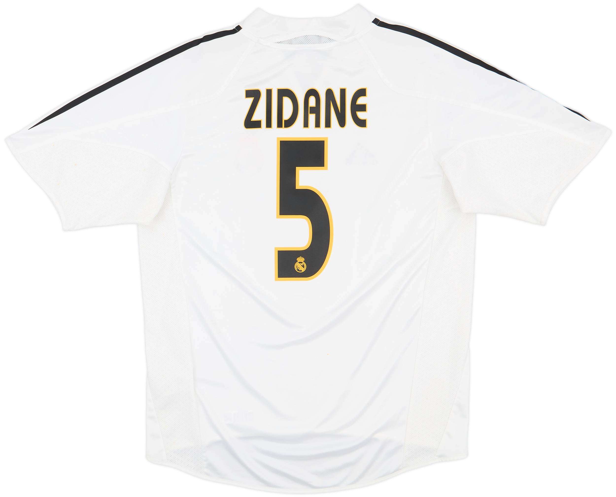 レアル・マドリード 03-04 ユニフォーム ジダン #5 レジェンド 希少 レアル・マドリード 03-04 ユニフォーム ジダン #5 レジェンド 希少