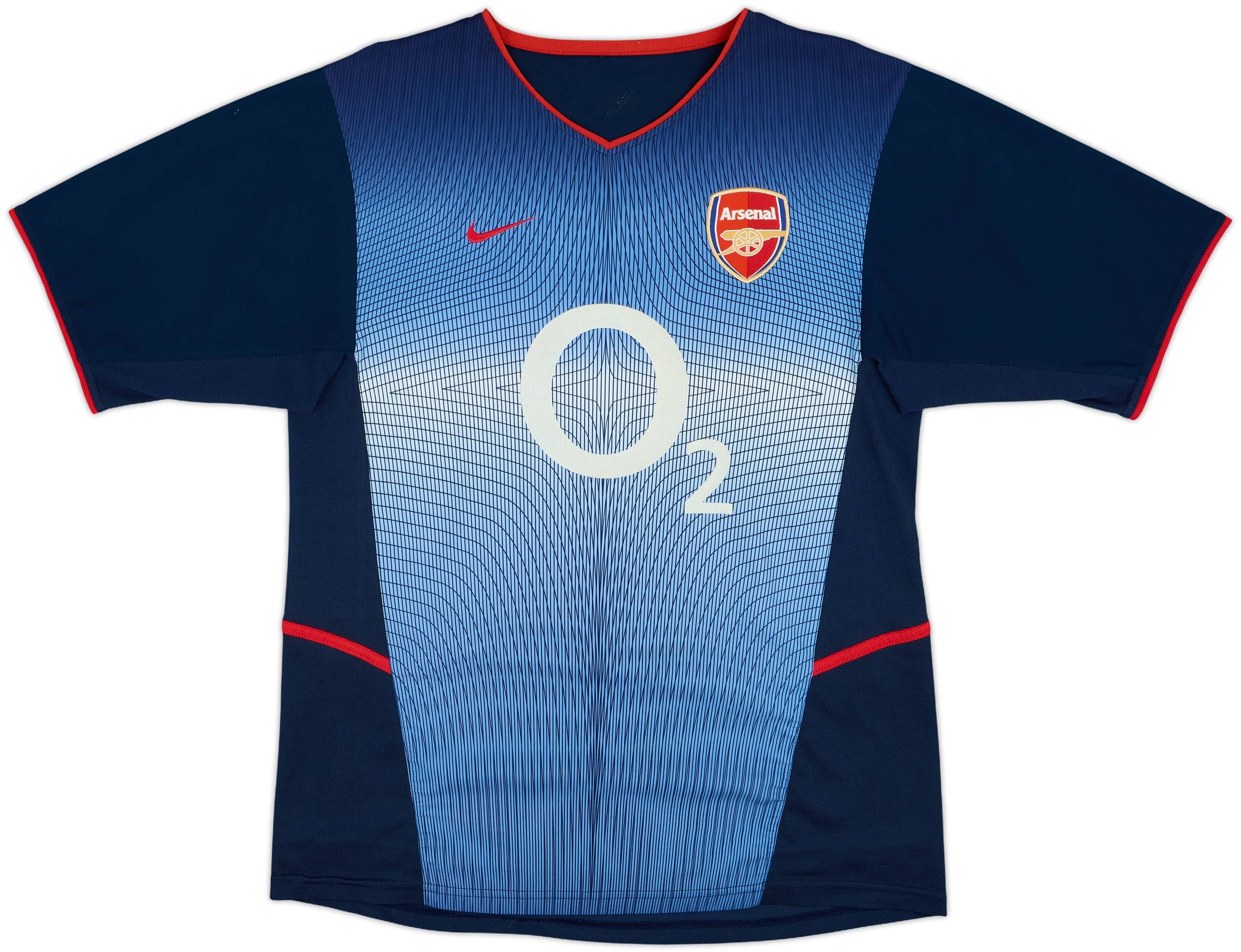 ウェア Arsenal Away 2004/2005 #10 BERGKAMP 2004-06 Arsenal Away L/S Shirt Bergkamp #10 (XXL)