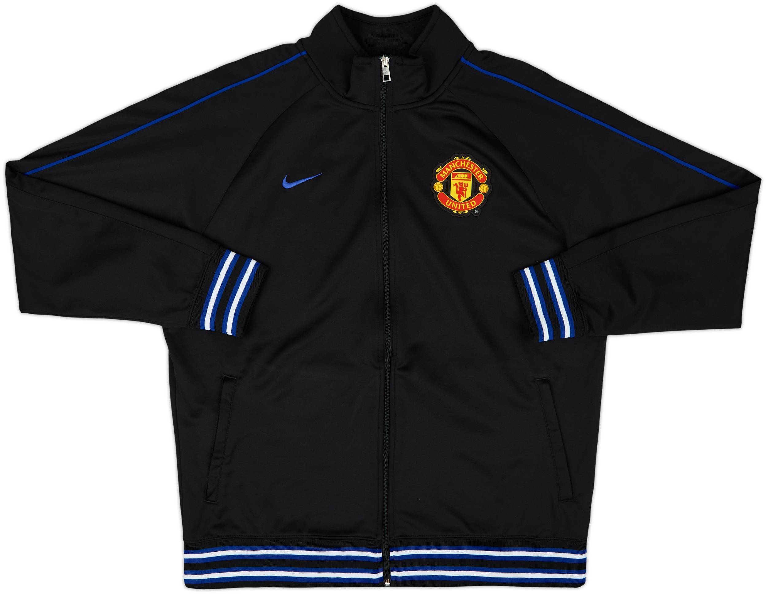 2011-12 Manchester United Nike Track Jacket - 10/10 - (XL)