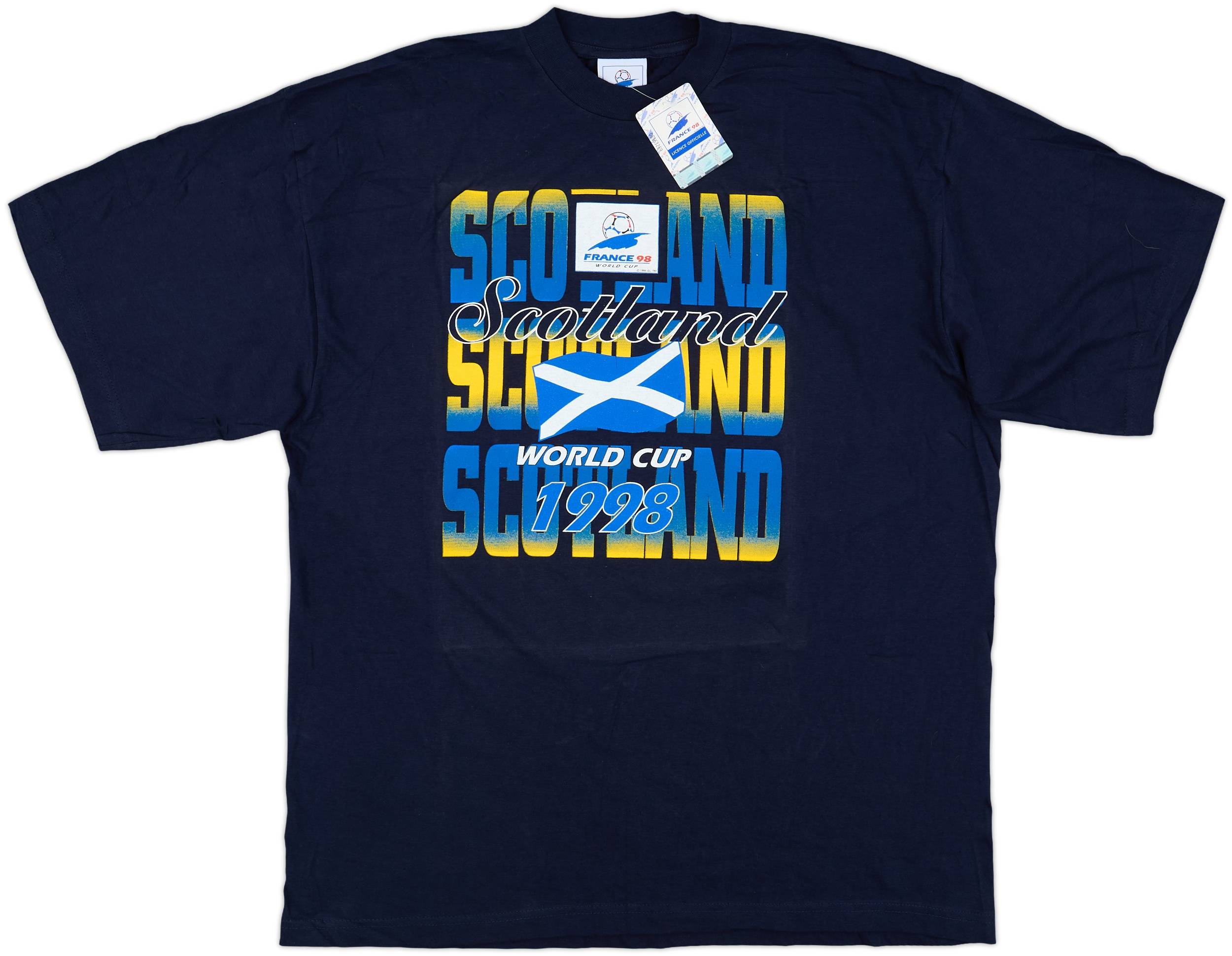 1998 Scotland World Cup Cotton Tee (XL)