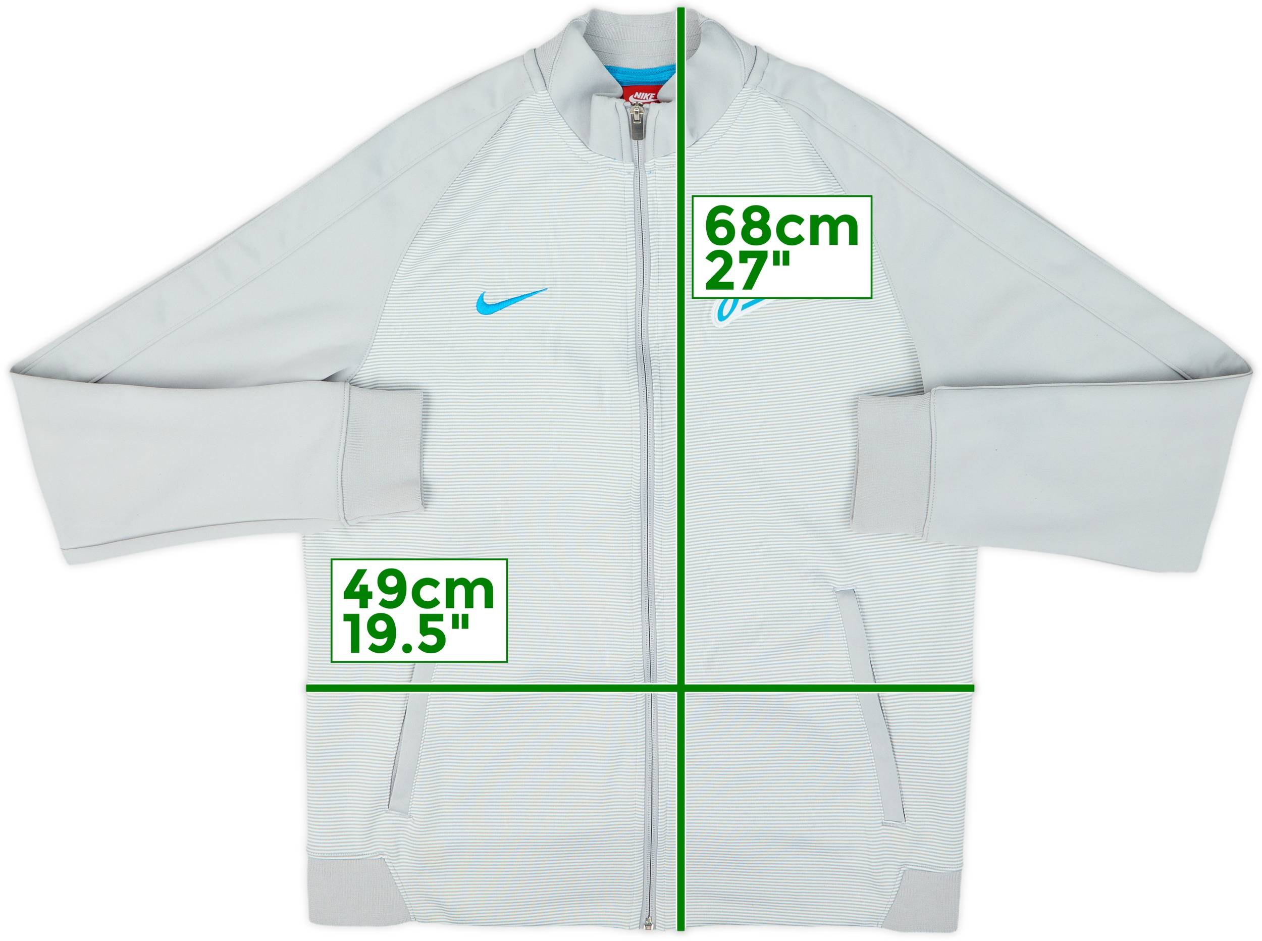 2016-17 Zenit St. Petersburg Nike Track Jacket - 8/10 - (M)