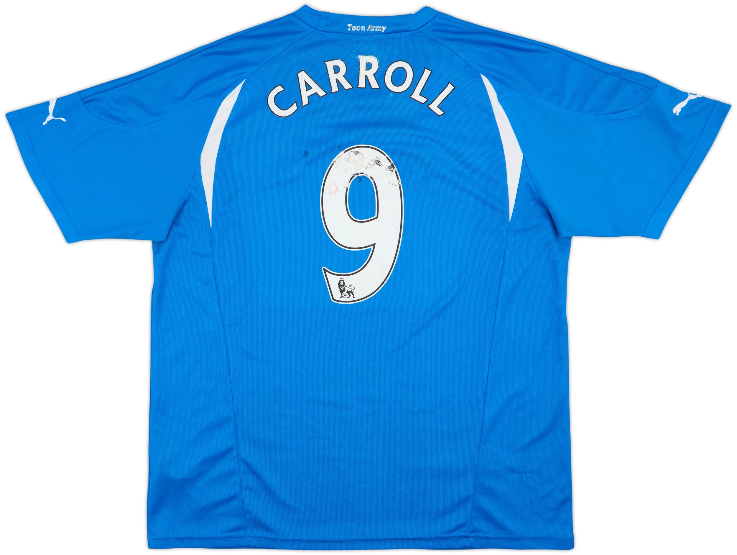 2010-11 Newcastle Away Shirt Carroll #9 4/10 (XL)