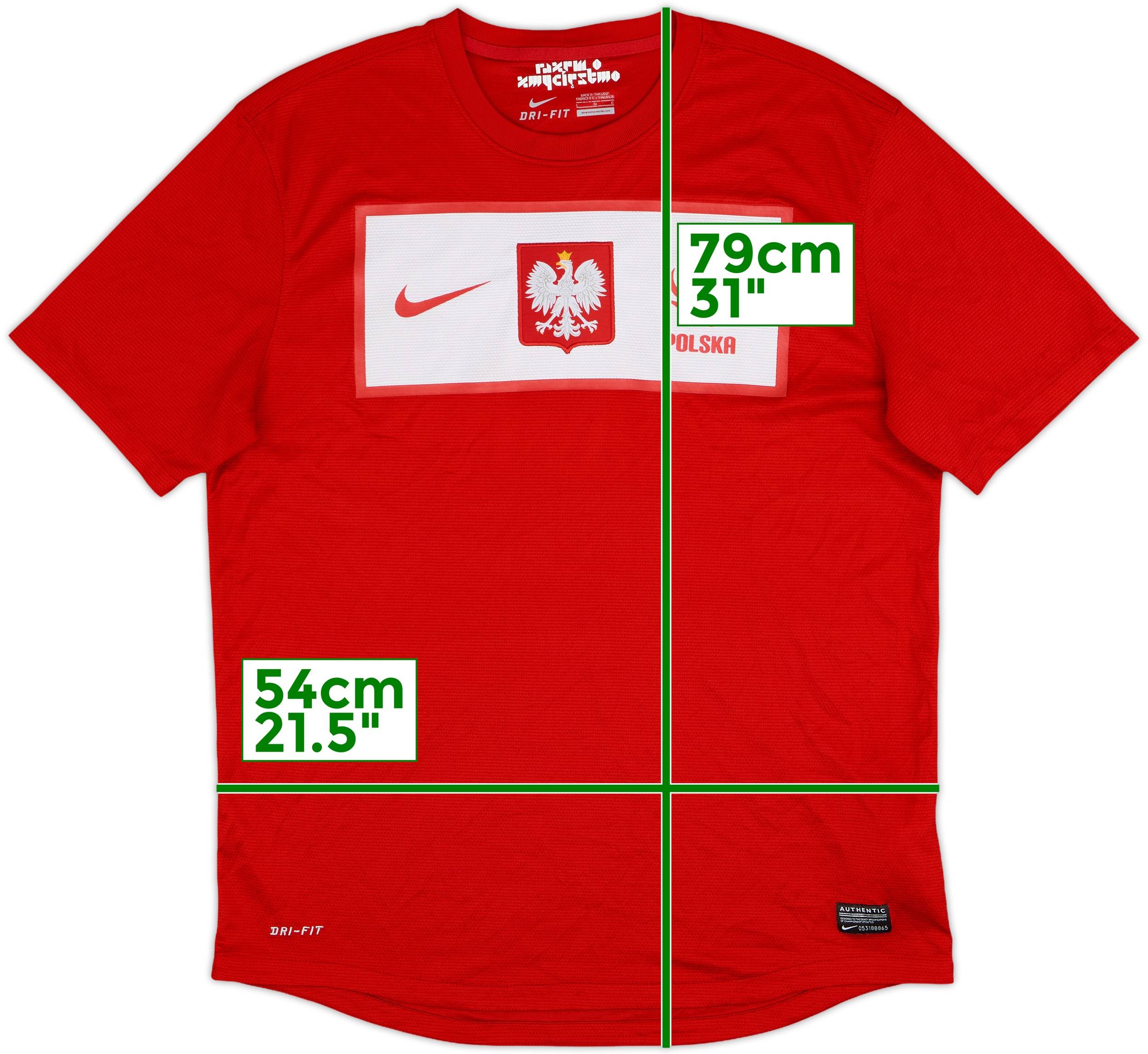 2012-13 Poland Away Shirt 8/10 (L)