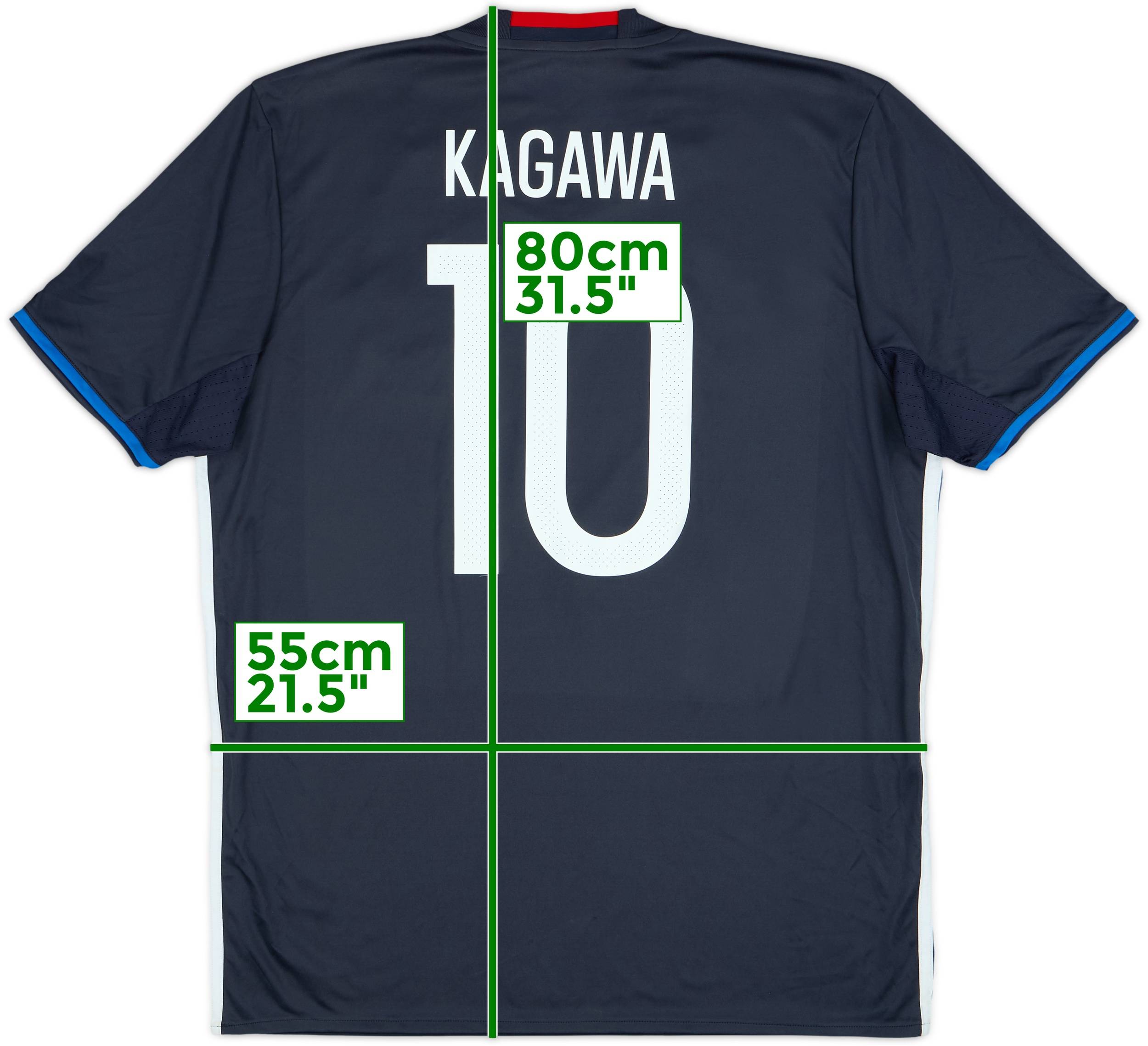 2016-17 Japan Home Shirt Kagawa #10 - 8/10 - (L)
