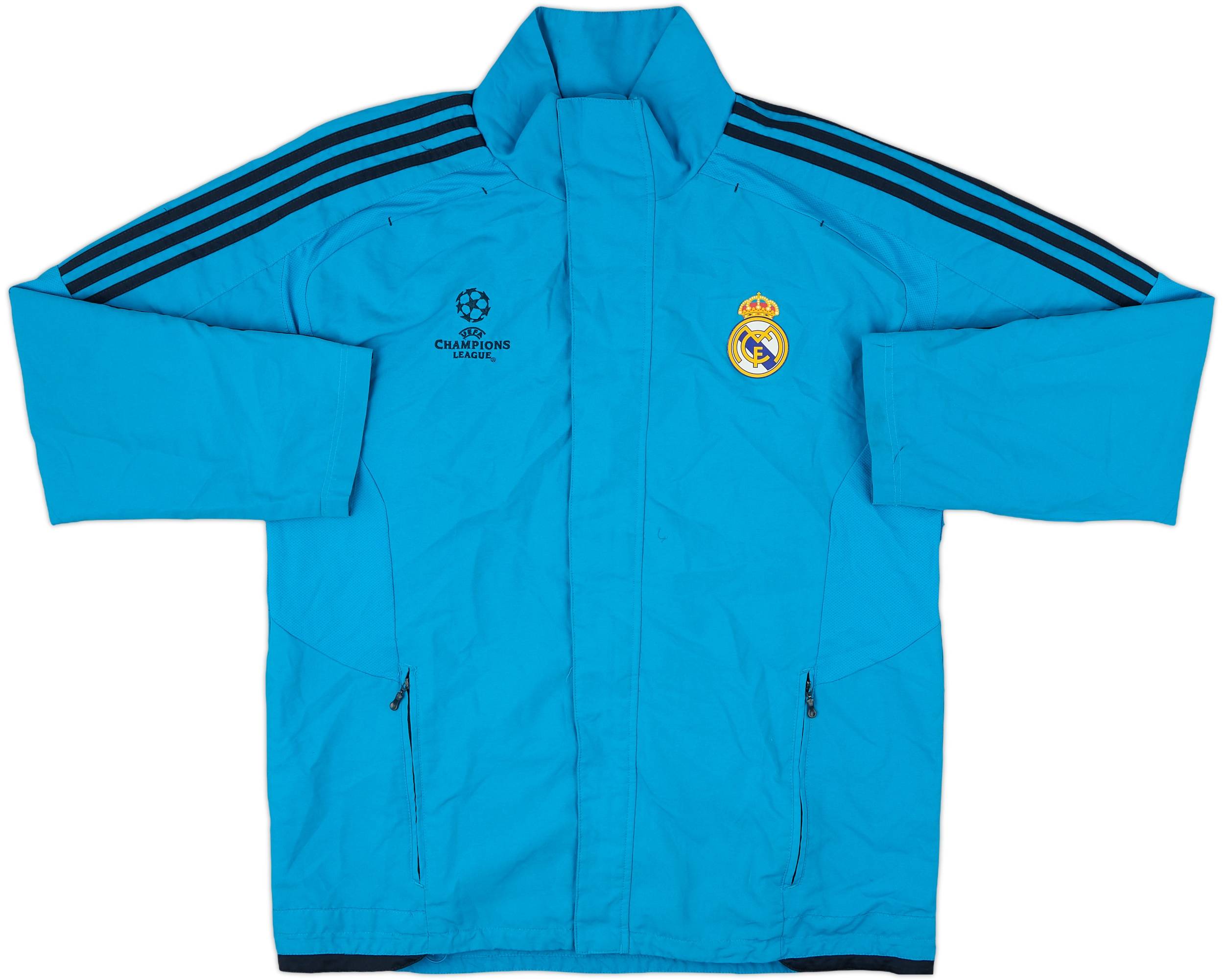 Real Madrid adidas 長袖シャツ adidas Real Madrid 25/26 Long Sleeve Away Authentic Jersey - Blue