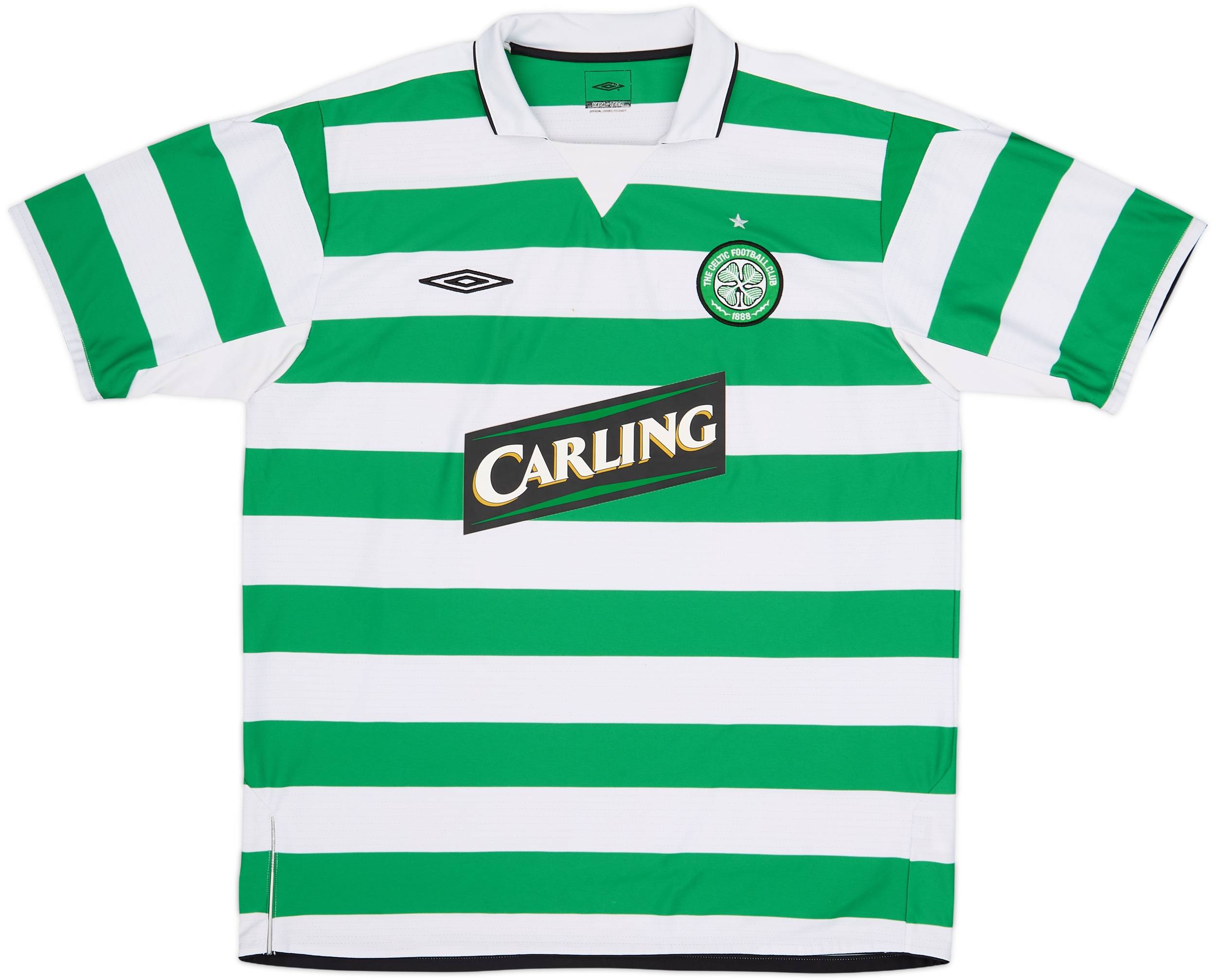 2004-05 Celtic Home Shirt Larsson #7 - 6/10 - (L)