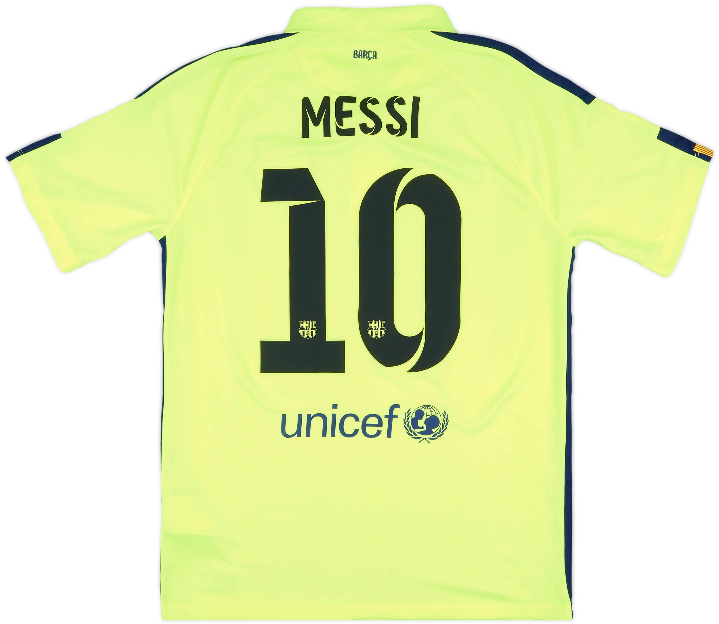 2014-15 Barcelona Third Shirt Messi #10 - 8/10 - (M)
