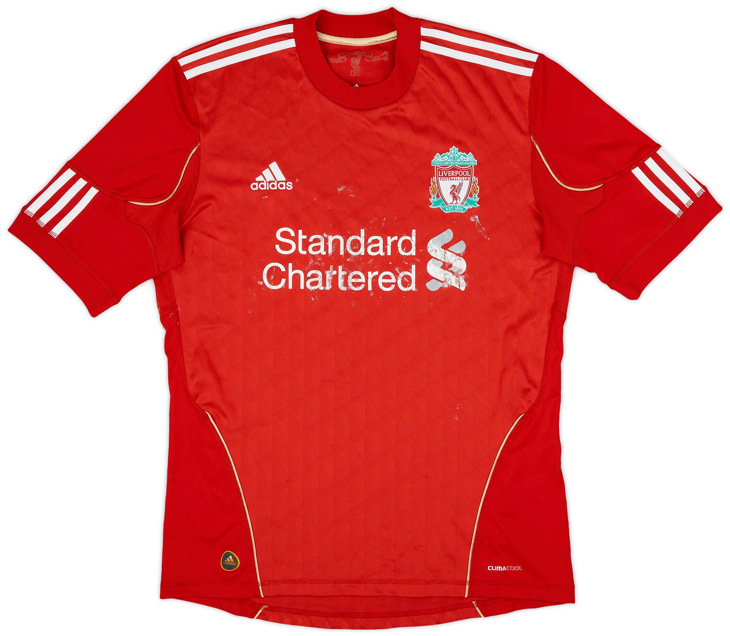 2010-12 Liverpool Home Shirt - 4/10 - (M)