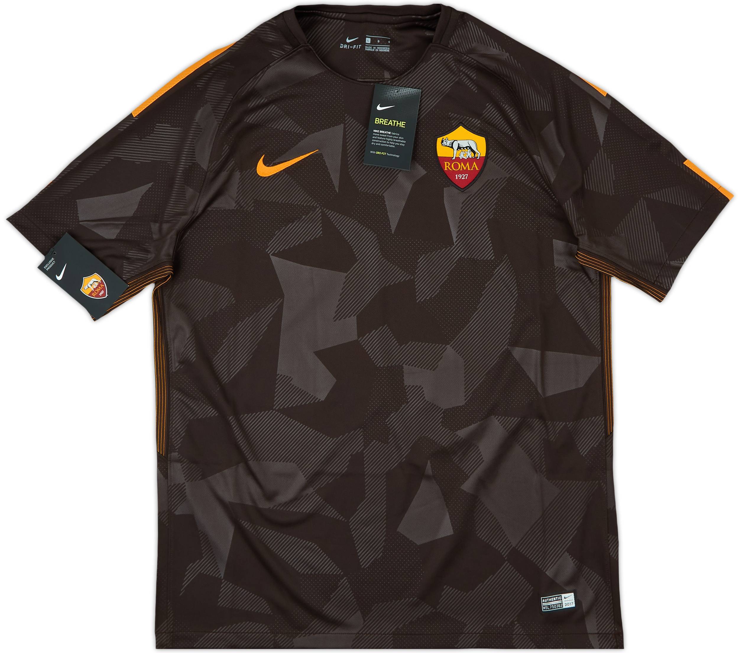 2017-18 Roma Third Shirt El Shaarawy #92 (L)
