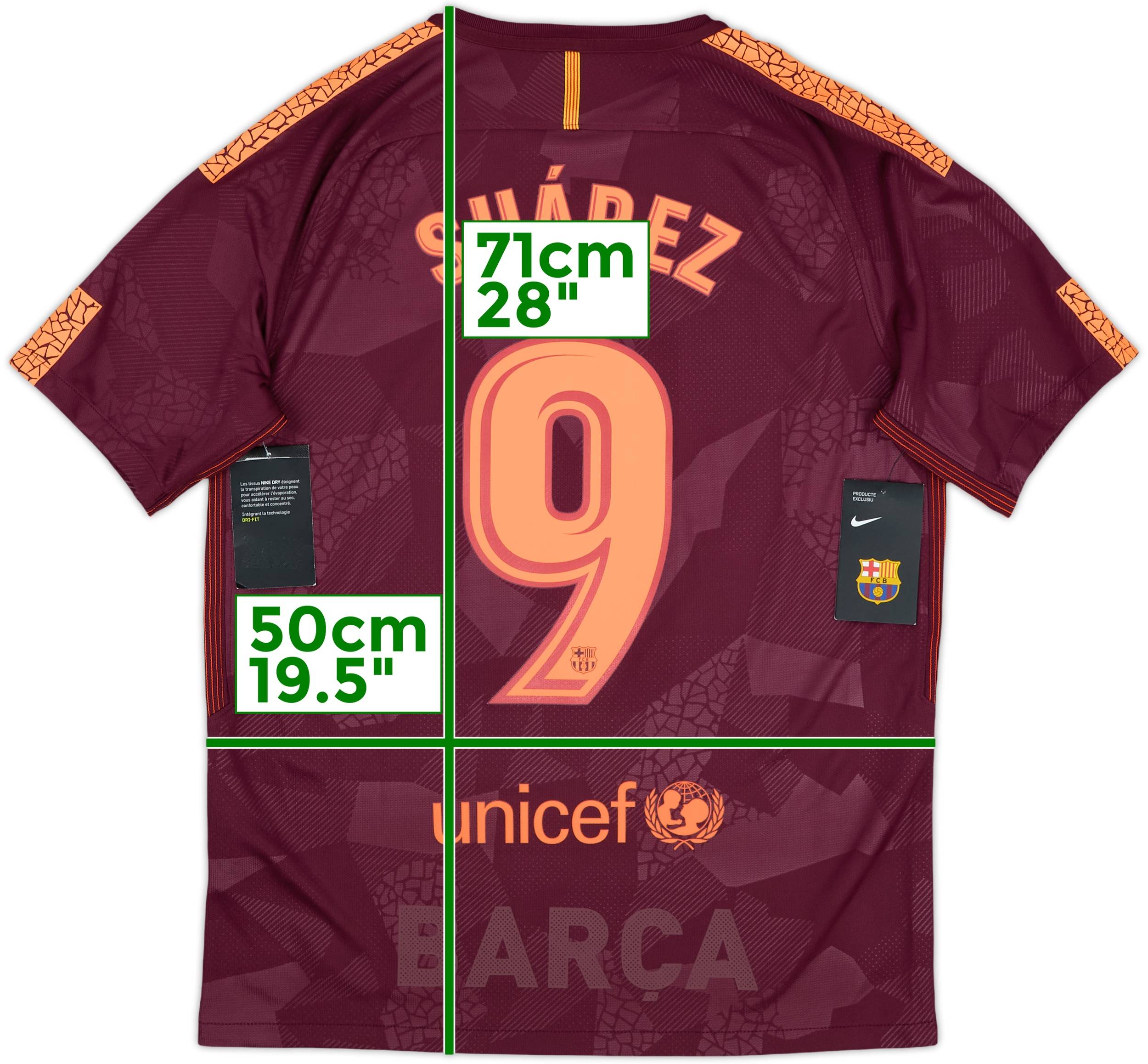 【最安値！】FC Barcelona SUÁREZ 9 シャツ　サッカー Luis Suarez #9 FC Barcelona Final Champions League 2014-2015
