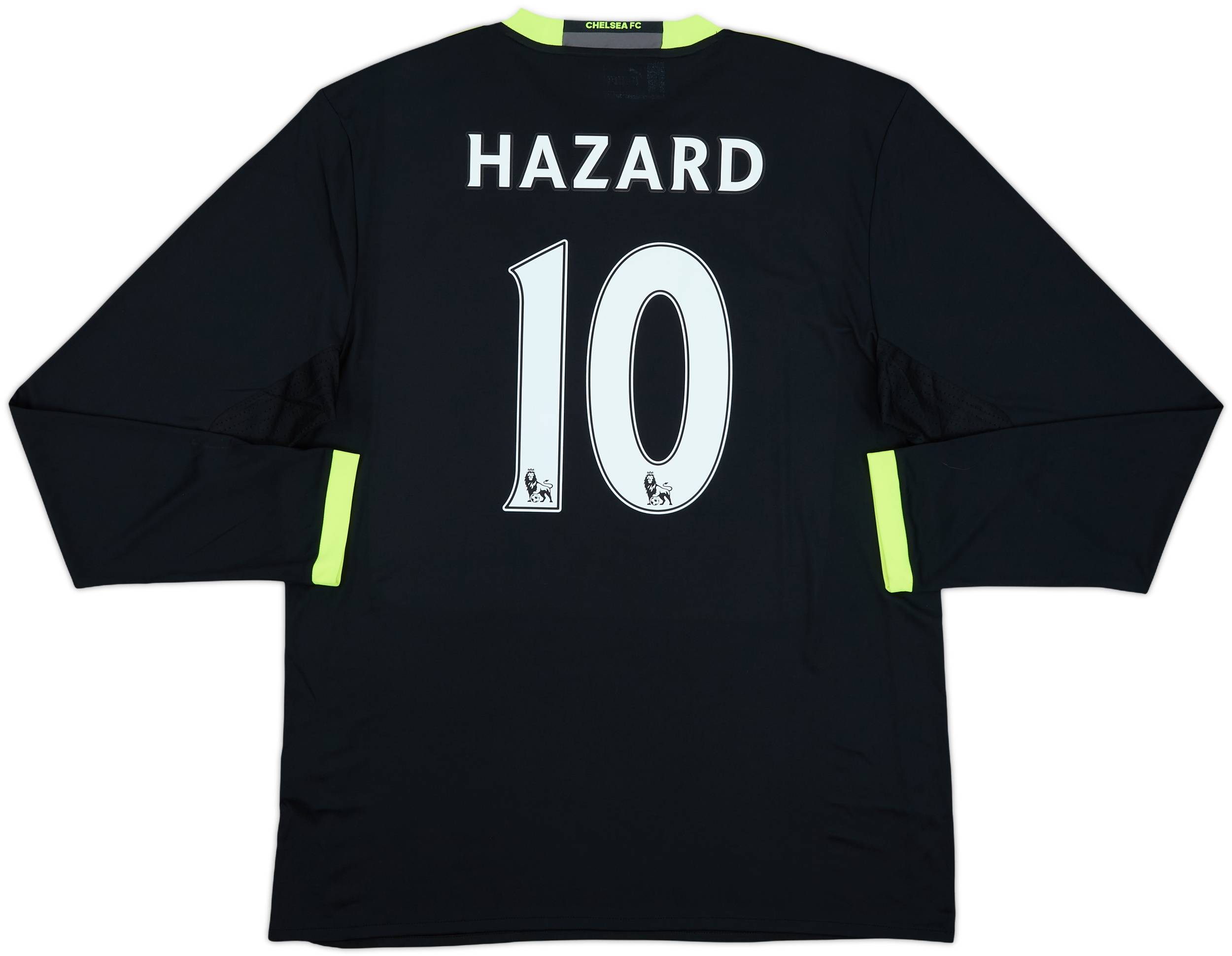 2016-17 Chelsea Away L/S Shirt Hazard #10 (L)